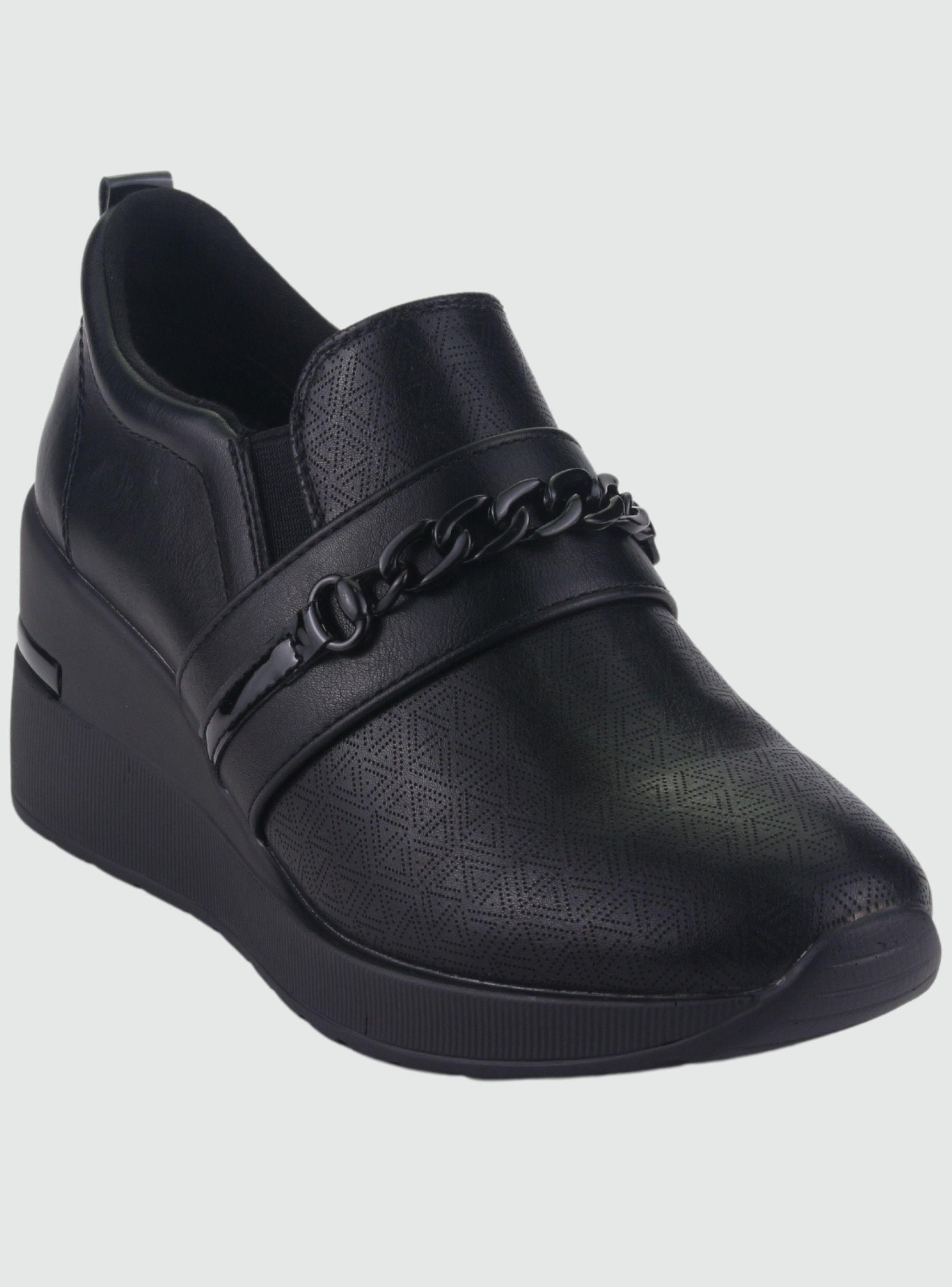 Zapatilla Chalada Mujer Bolden-11 Negro Casual-2