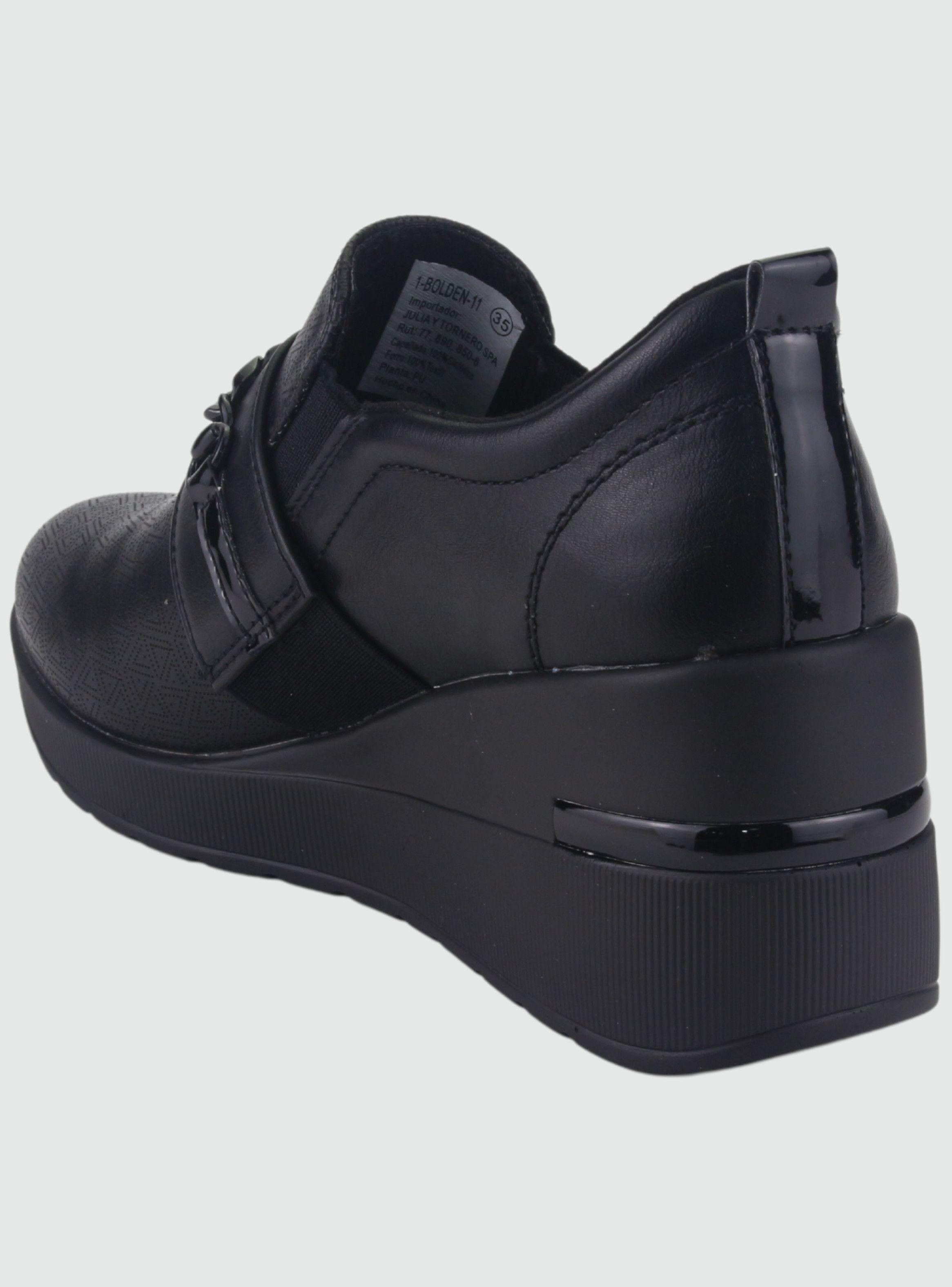 Zapatilla Chalada Mujer Bolden-11 Negro Casual-3