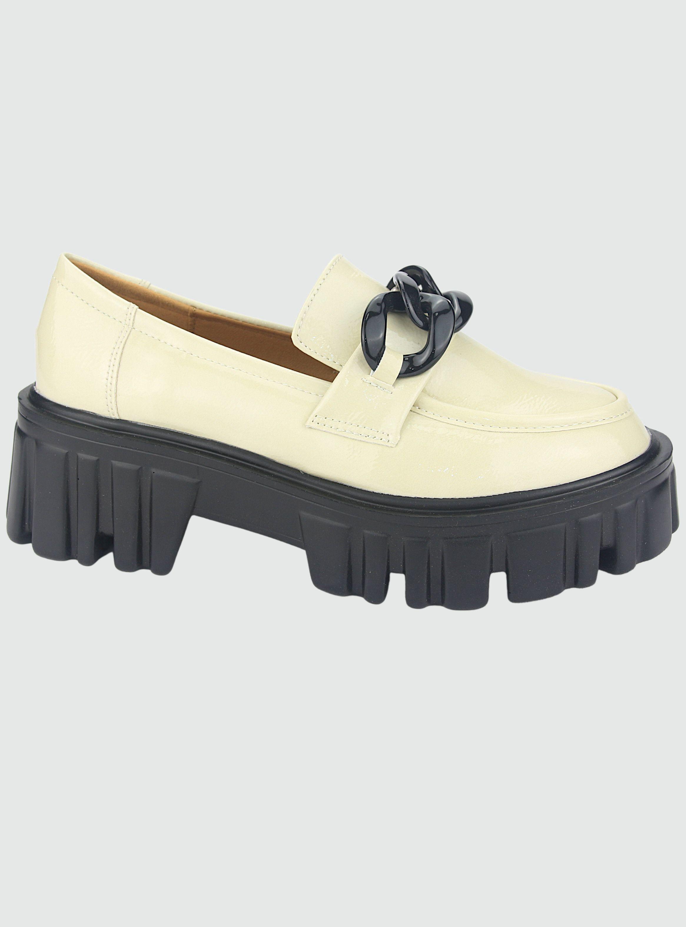 Mocasin Chalada Mujer Gravi-1 Beige Casual-0
