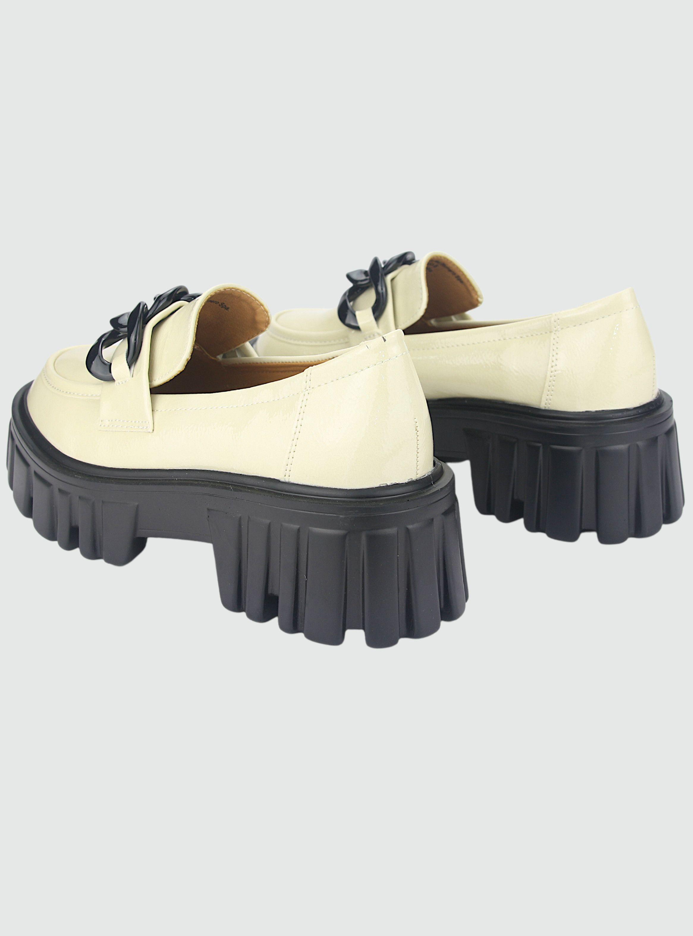 Mocasin Chalada Mujer Gravi-1 Beige Casual-5