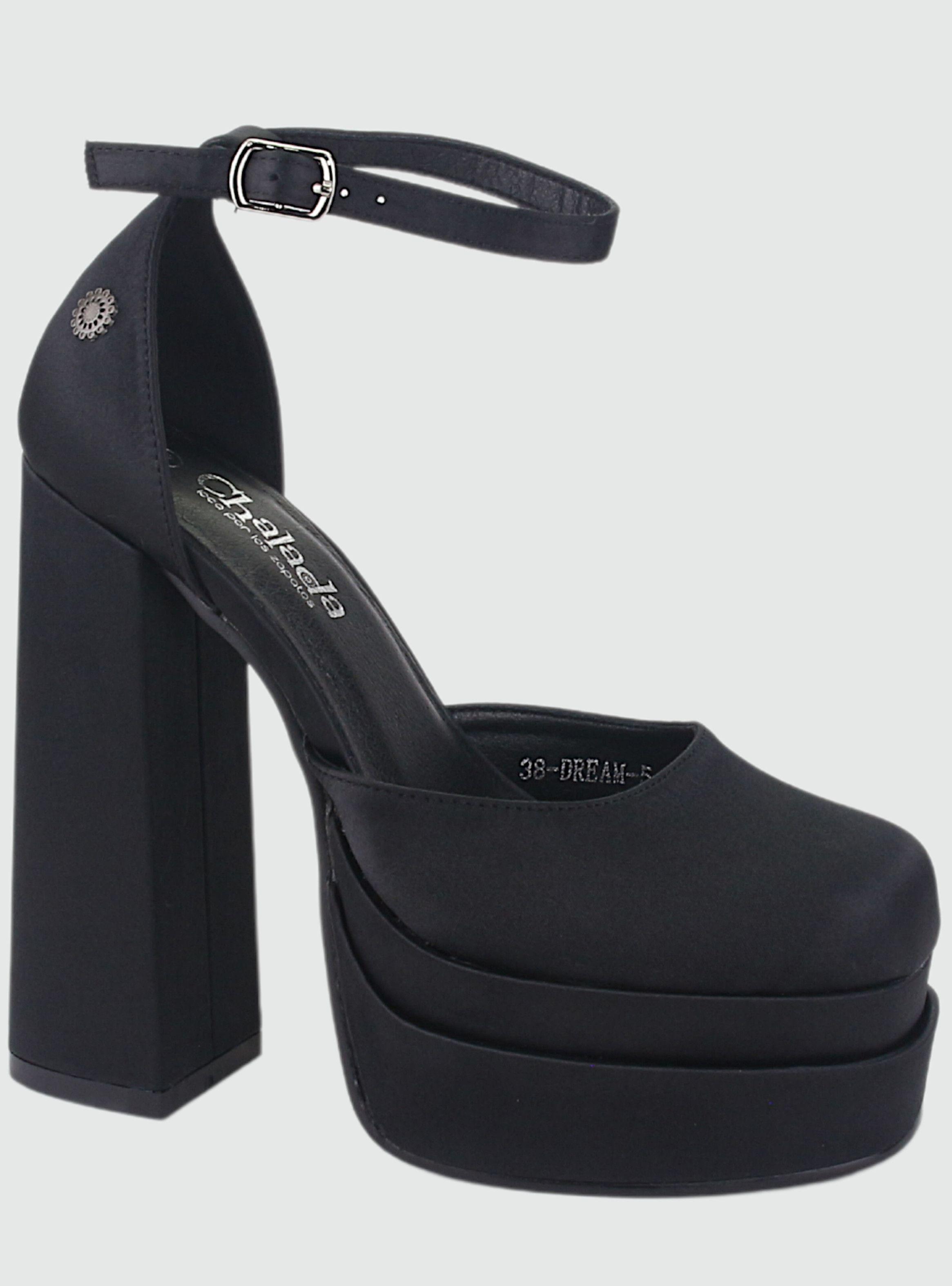 Zapato Chalada Mujer Dream-5 Negro Casual-0