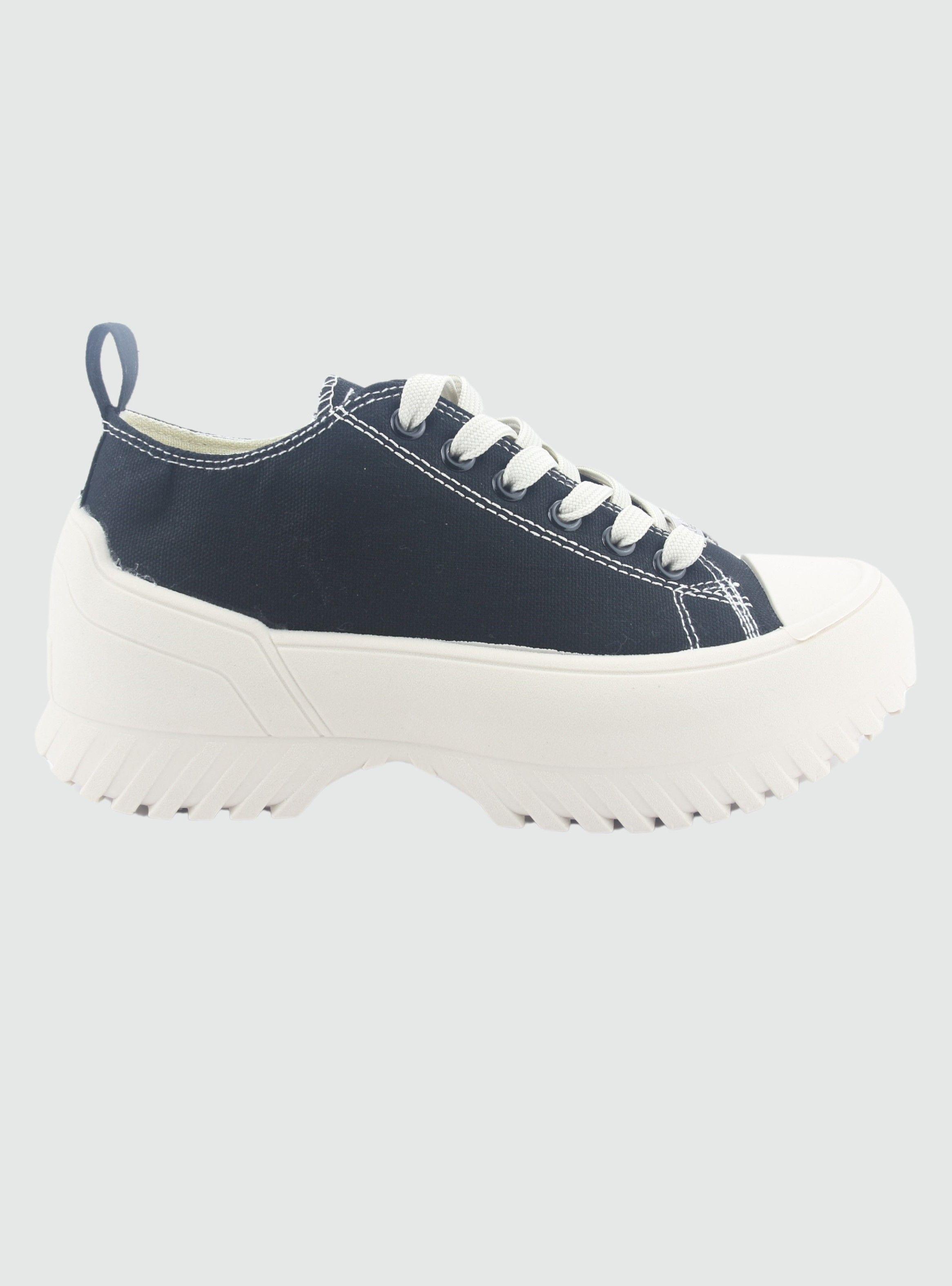 Zapatilla Chalada Mujer Bistro-5 Negro Urbano-0