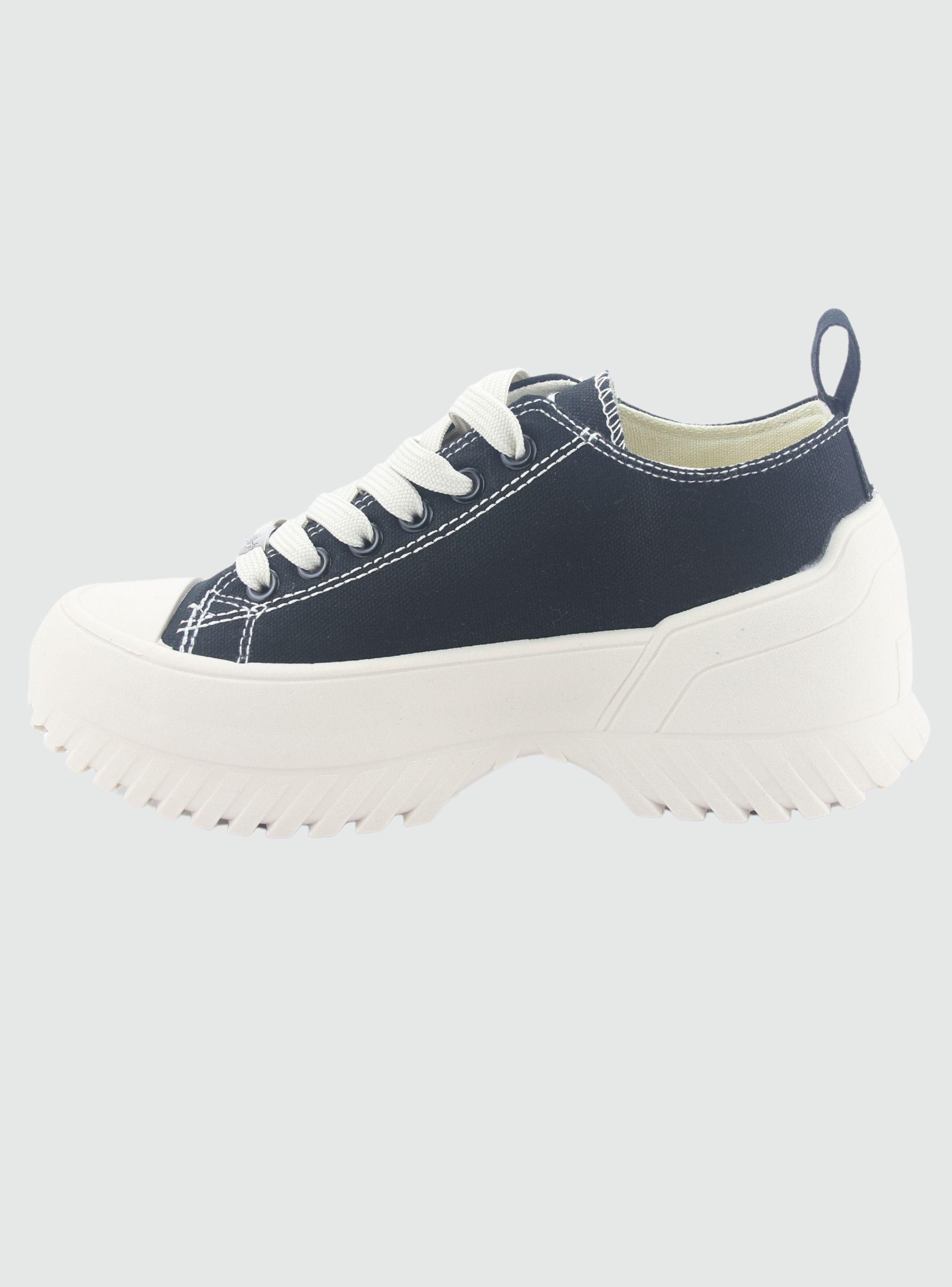 Zapatilla Chalada Mujer Bistro-5 Negro Urbano-1