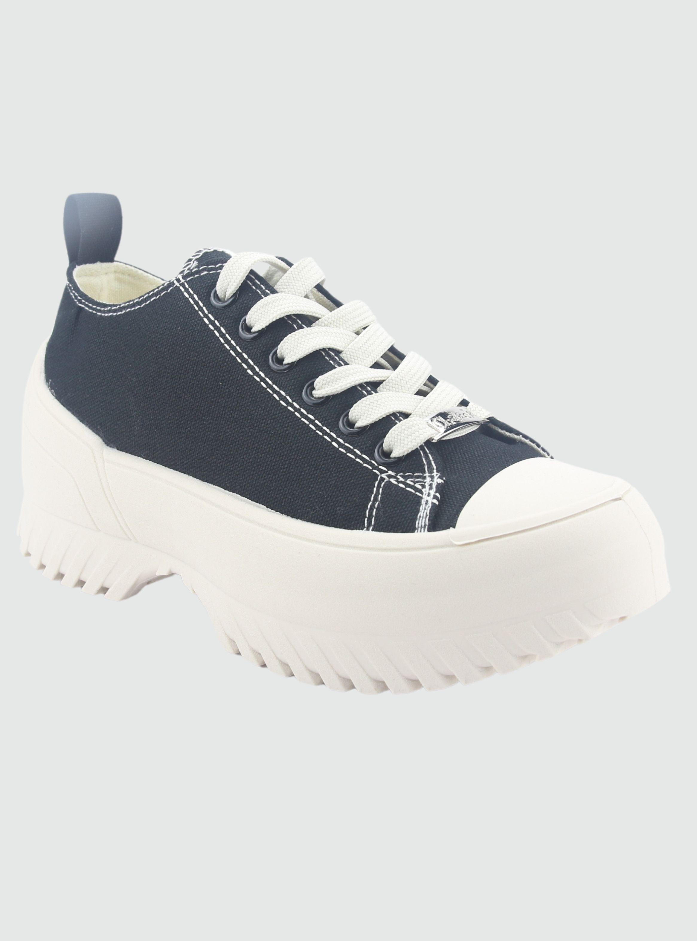 Zapatilla Chalada Mujer Bistro-5 Negro Urbano-2