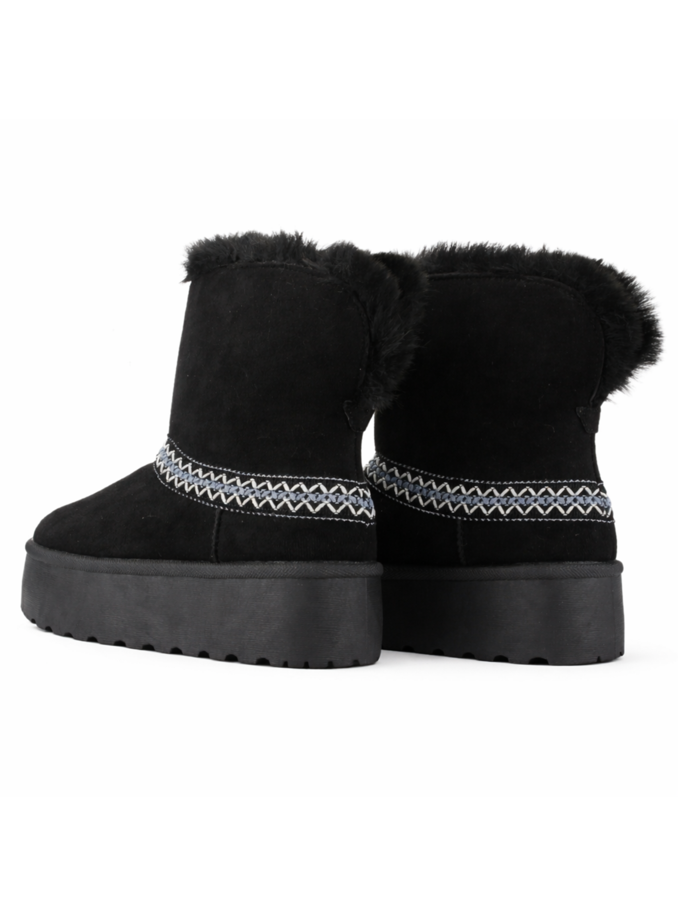 Botin Negro Mujer Casual Chalada V Pinguih-5