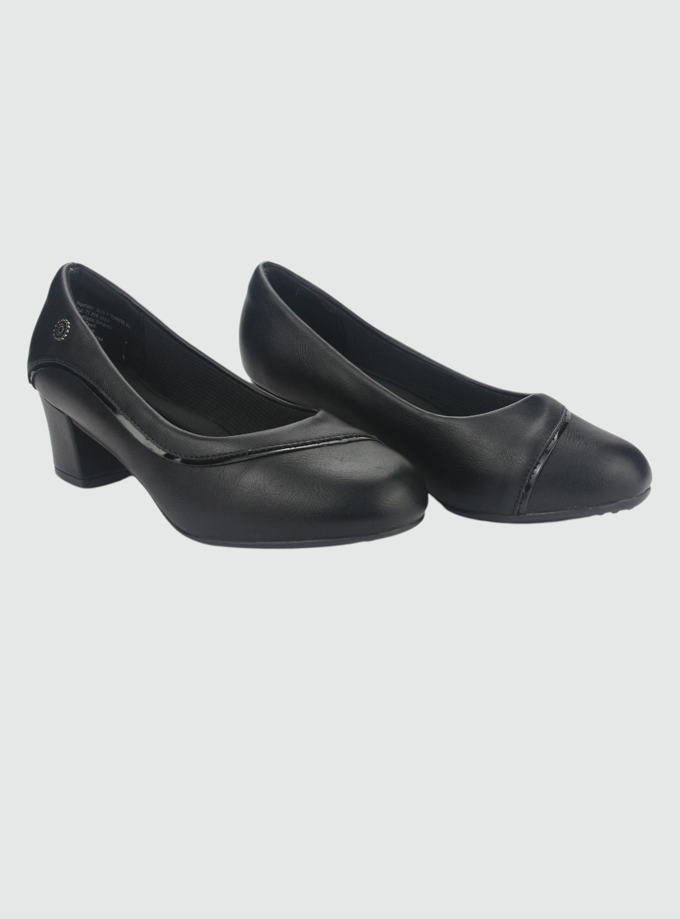 Zapato Chalada Mujer Flexi-48 Negro Casual-4