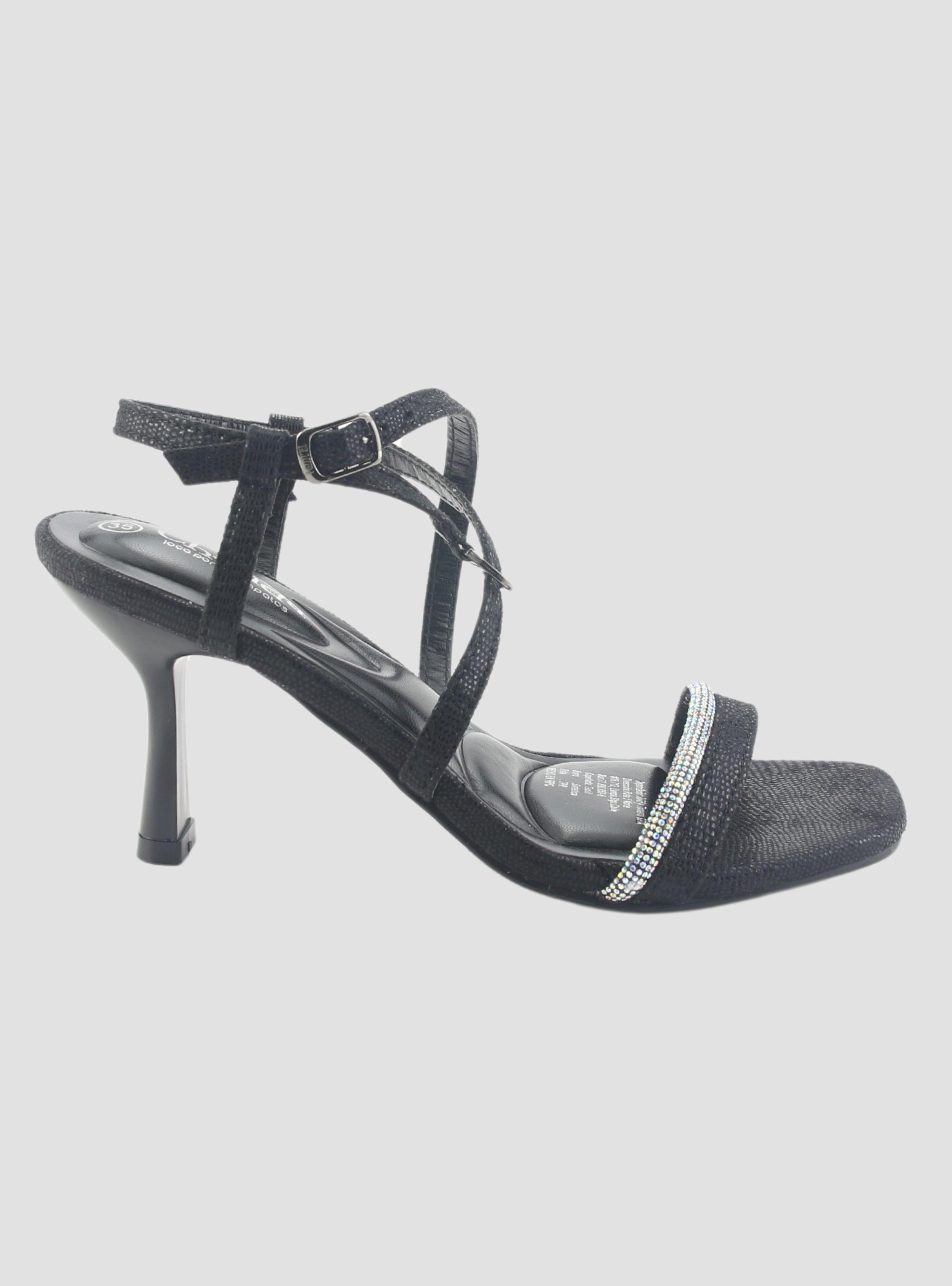 Sandalia Chalada Mujer Raimbow-5 Negro Casual-0