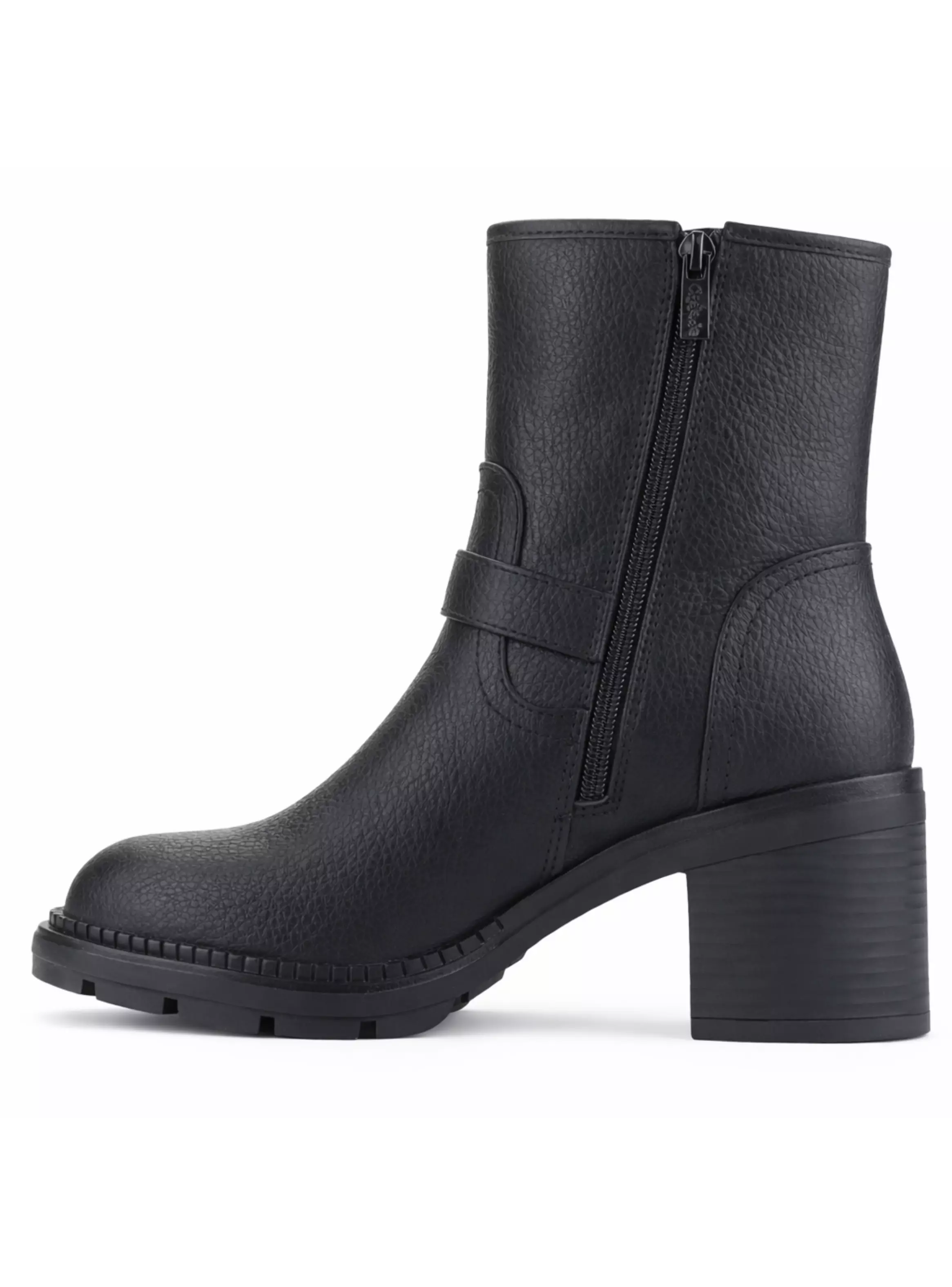 Botin Negro Mujer Casual Chalada Treni-1
