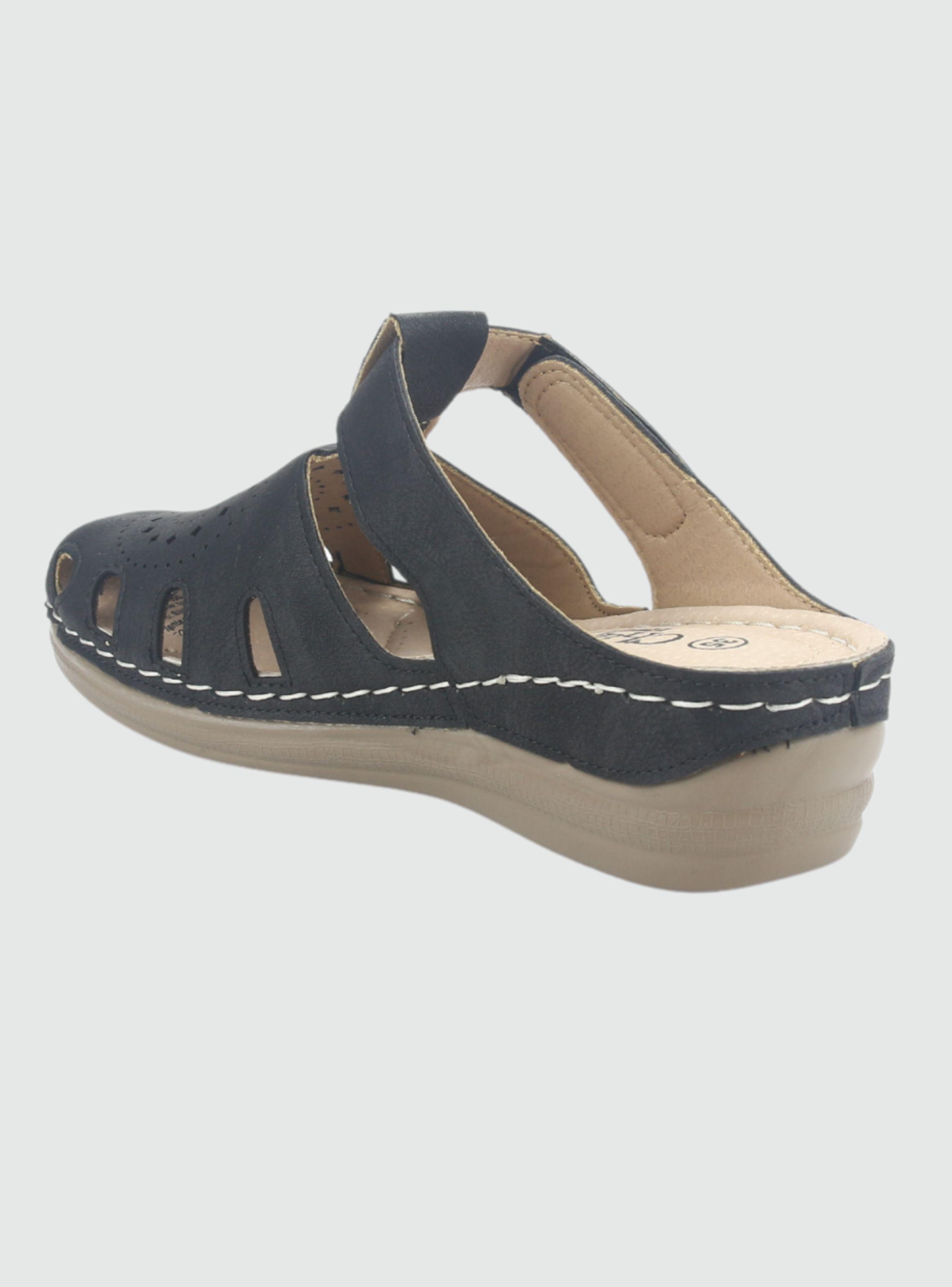 Sandalia Chalada Mujer Musa-4 Negro Casual-3