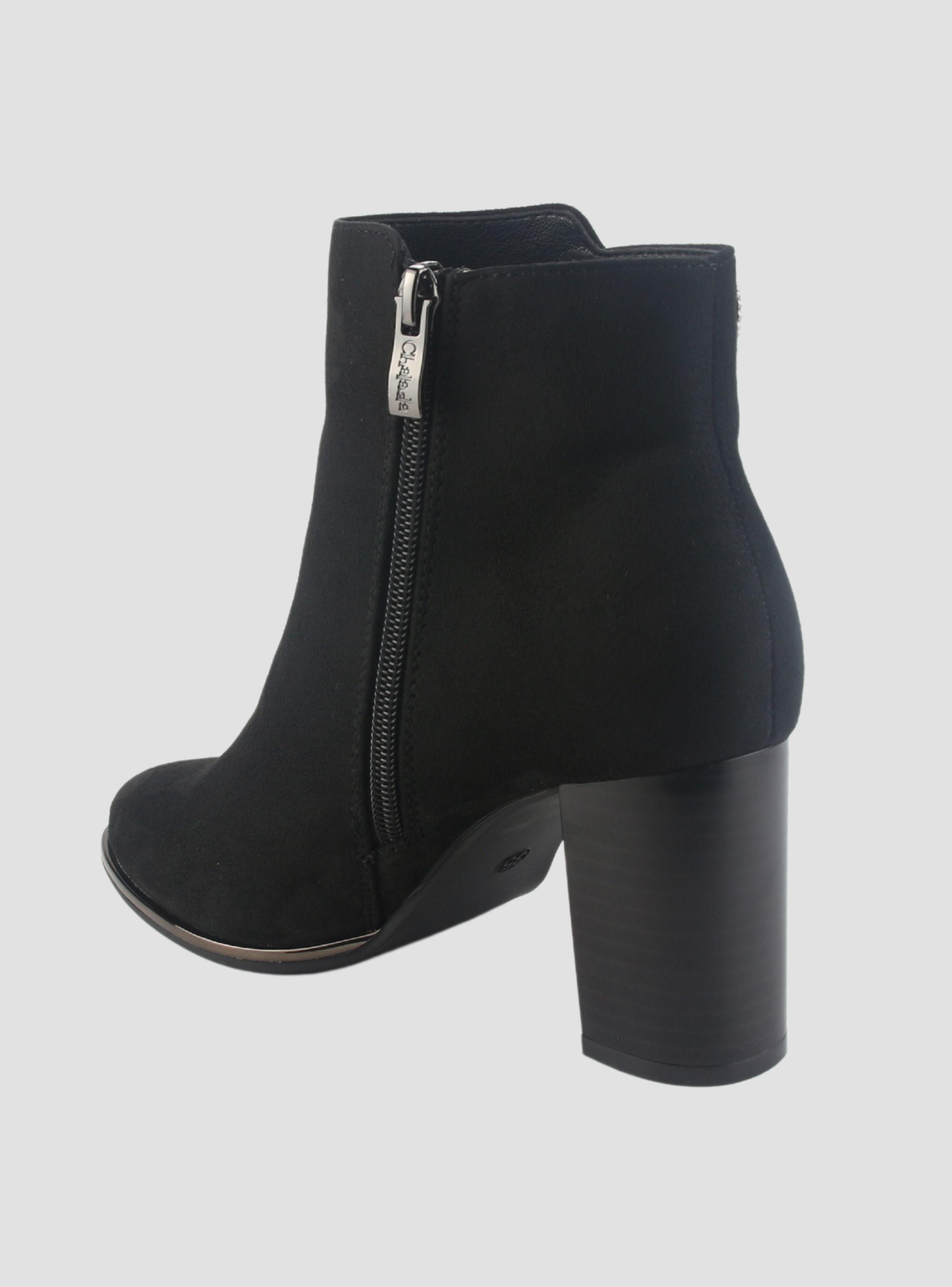 Botin Chalada Mujer Deila-1 Negro Casual-3