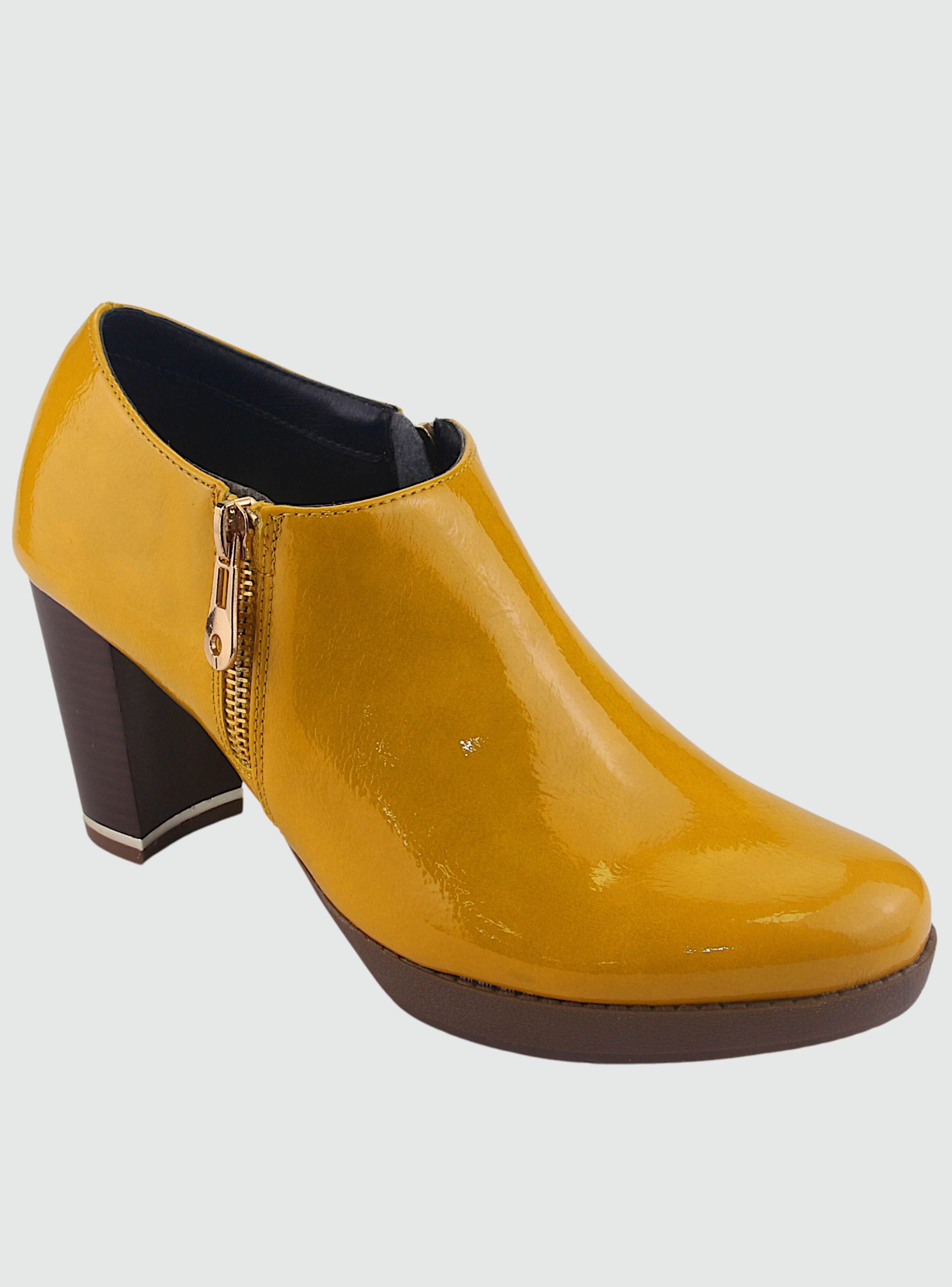 Botin Chalada Mujer Cady-4 Amarillo Moda-2