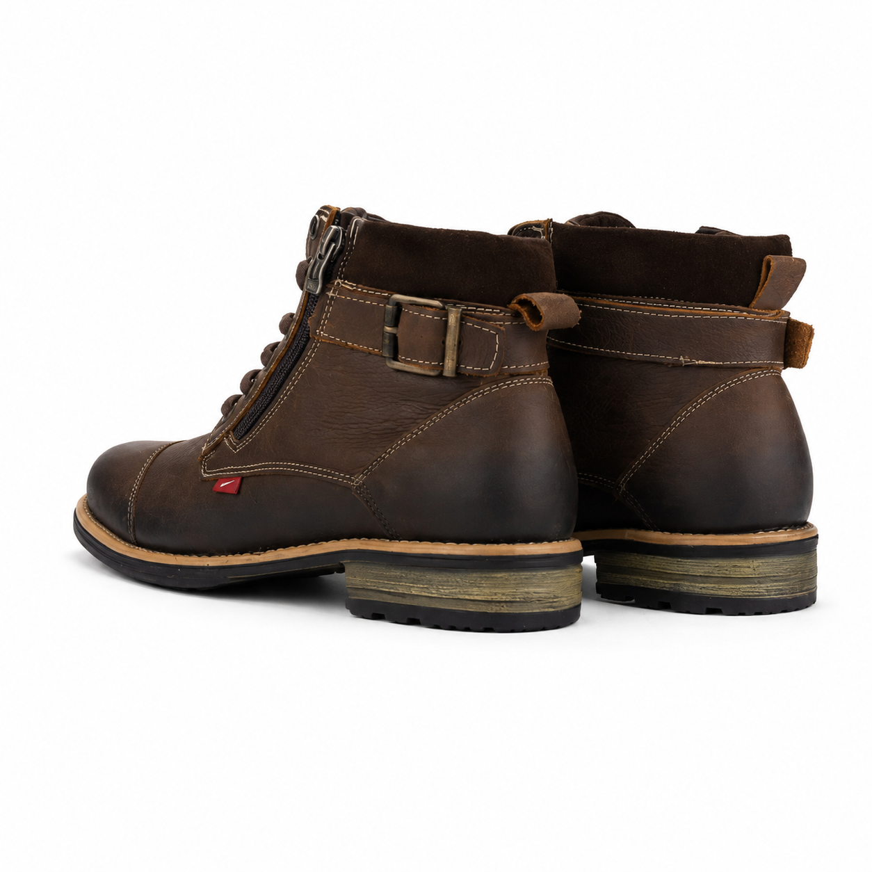 Botin Ferracini Hombre 9873 York Café Casual-5