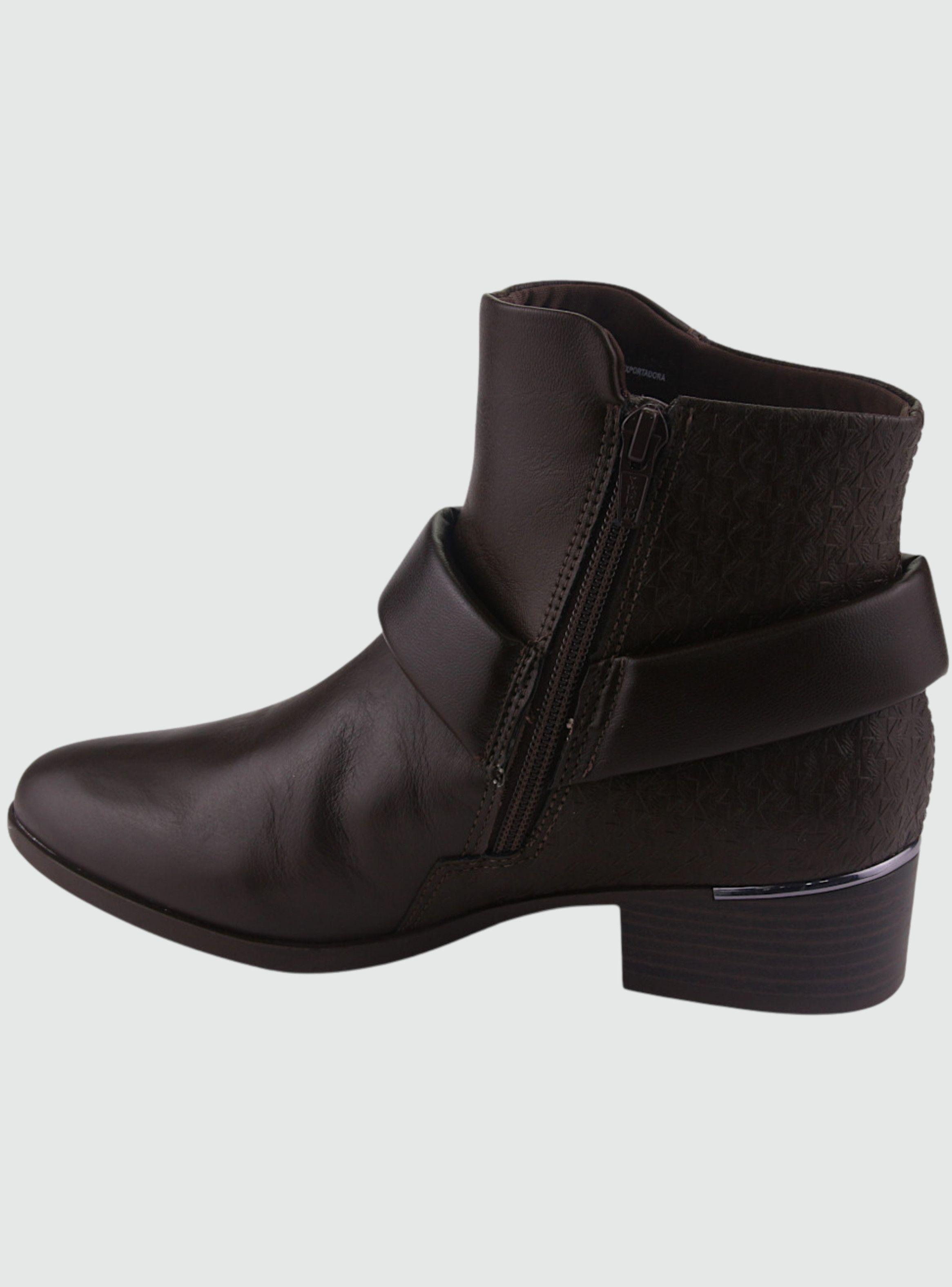 Botin Comfortflex Mujer 2269303 Café Moda-1