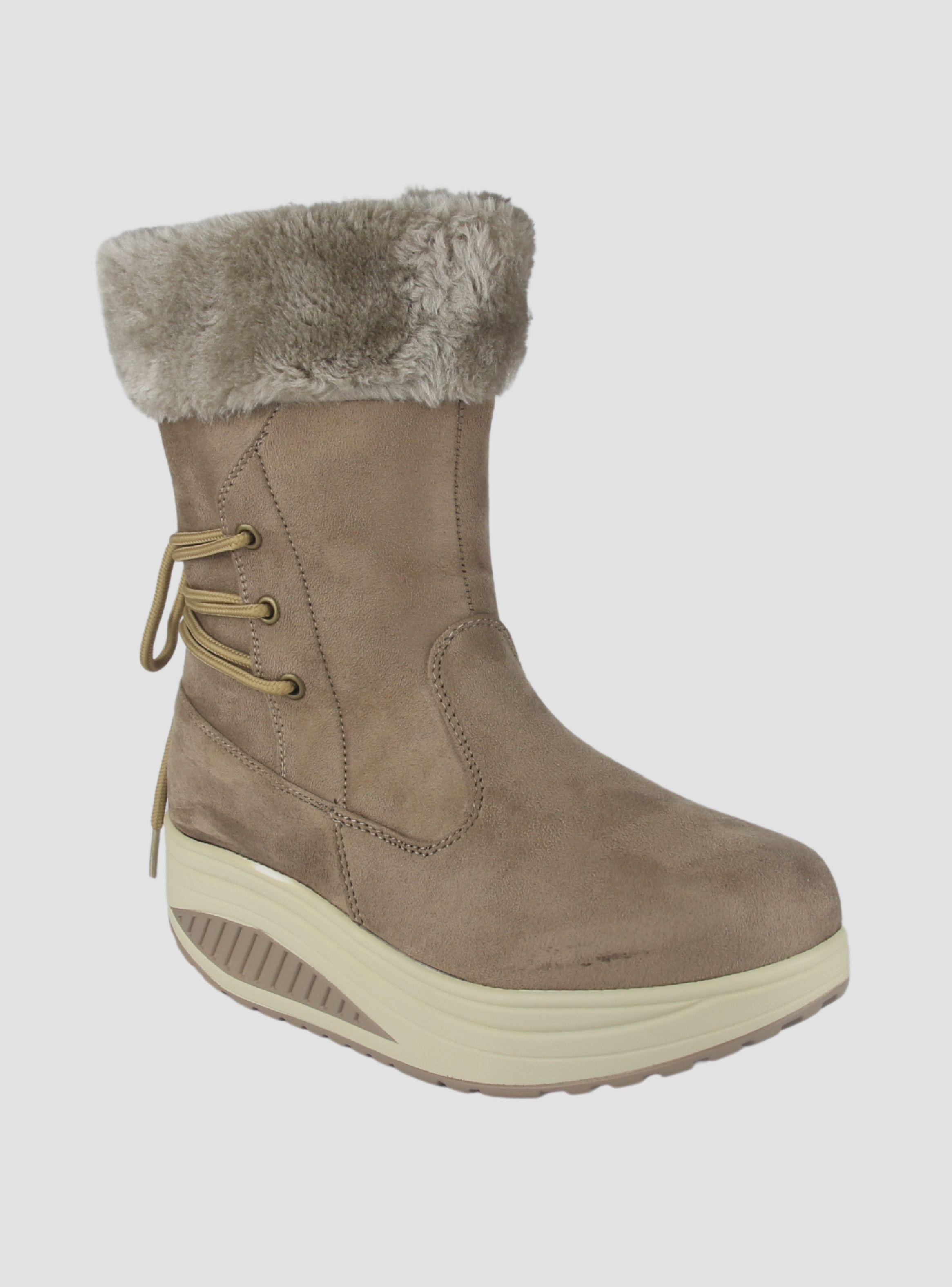 Botin Funway Mujer Tija-34 Beige Casual-2