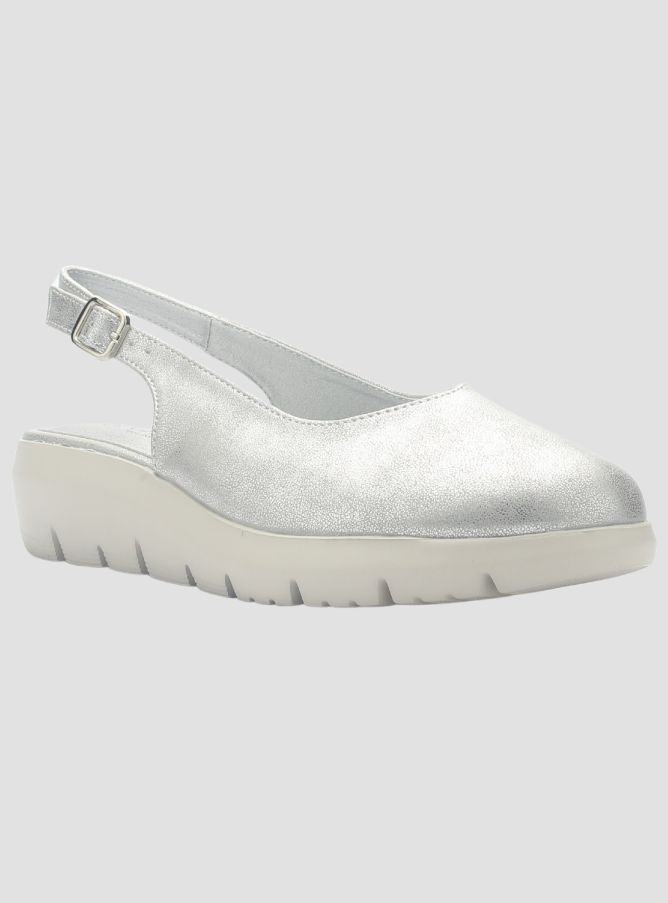 Zapato de mujer Plateado Casual Chalada Marfak-1-2