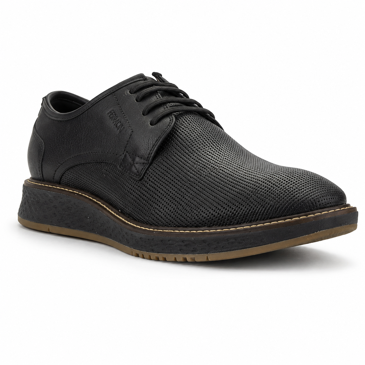 Zapato Negro Hombre Casual Ferracini 3302-2