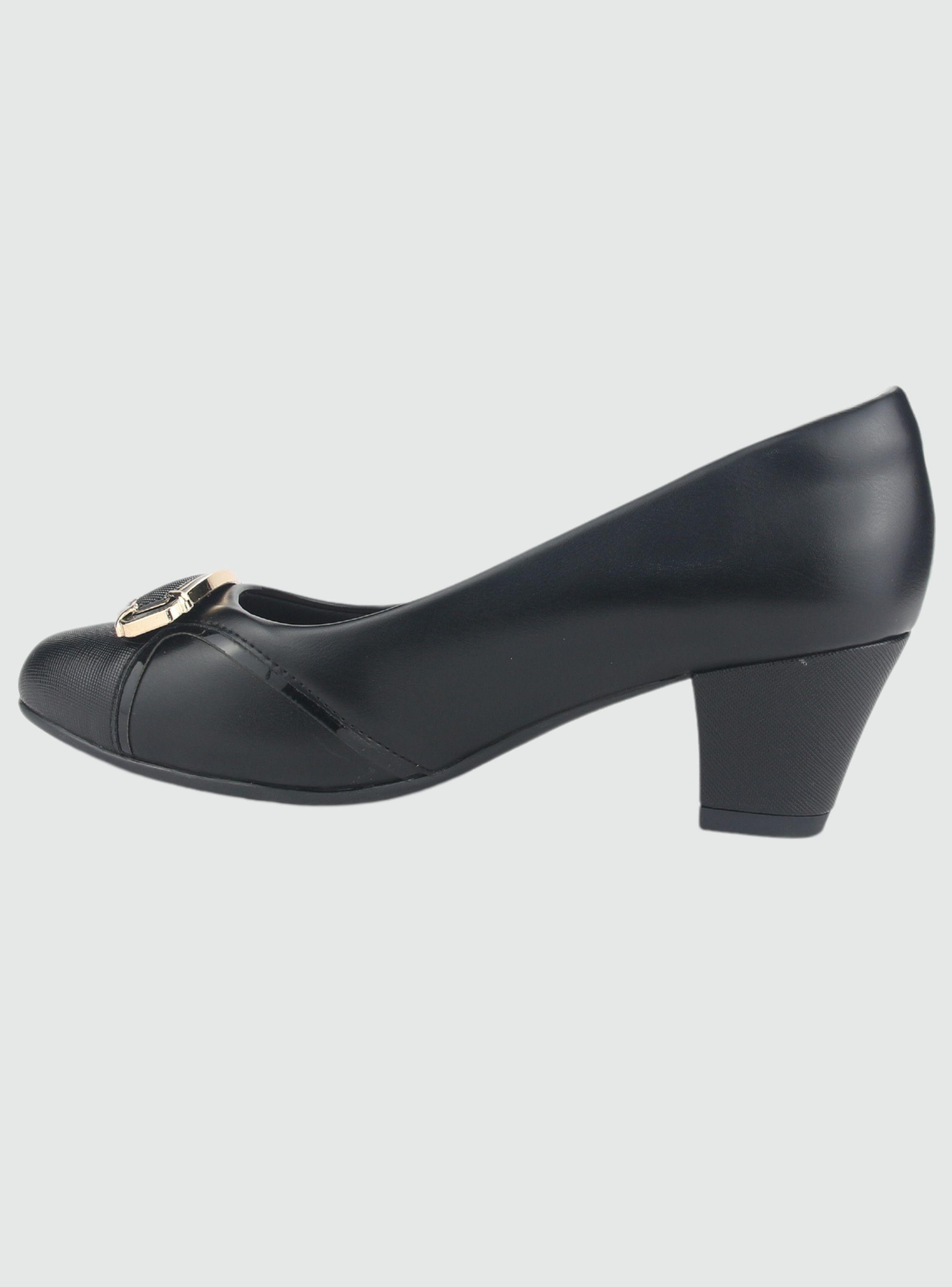 Zapato Chalada Mujer Flavia-1 Negro Casual-1