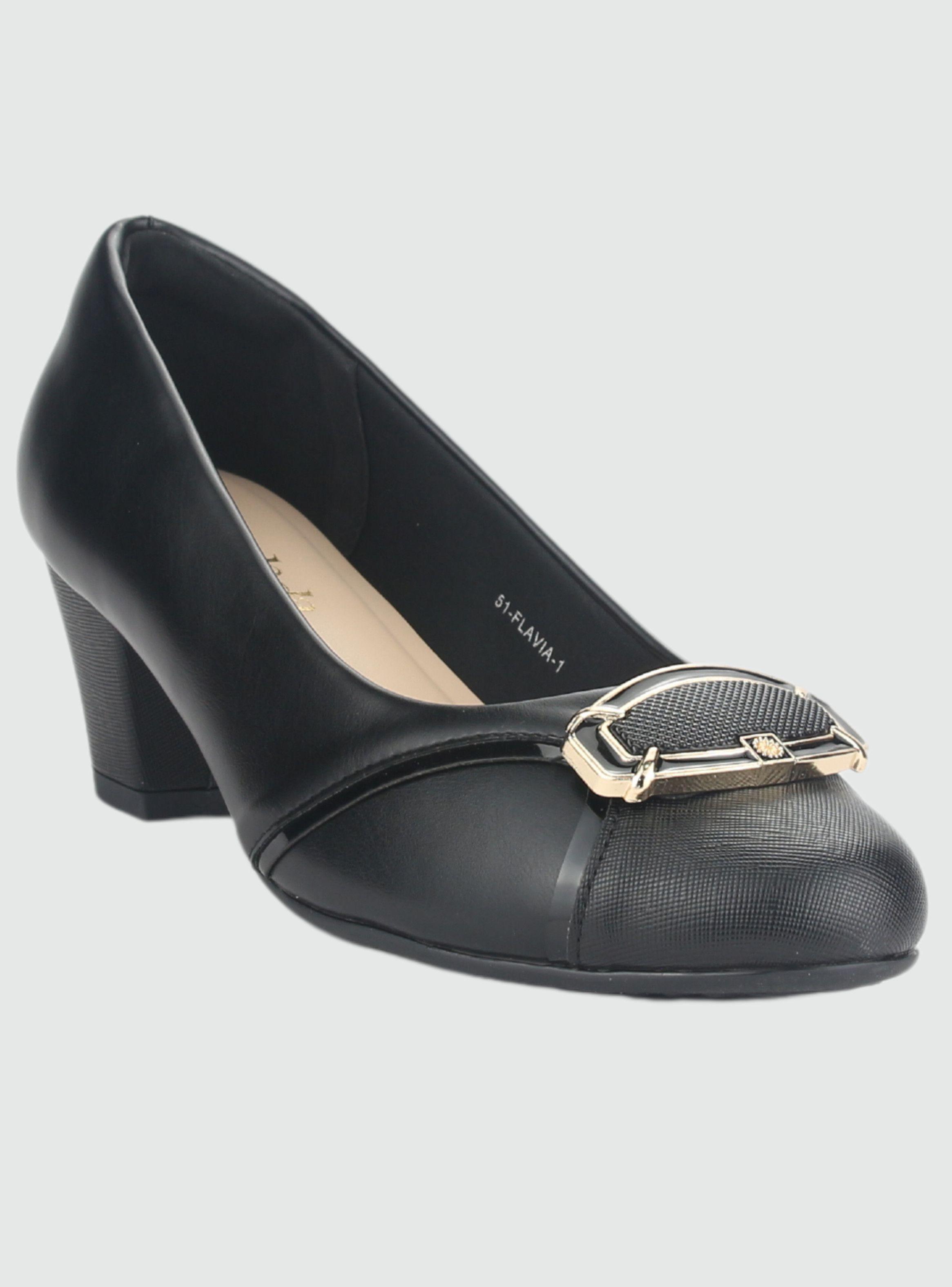 Zapato Chalada Mujer Flavia-1 Negro Casual-2