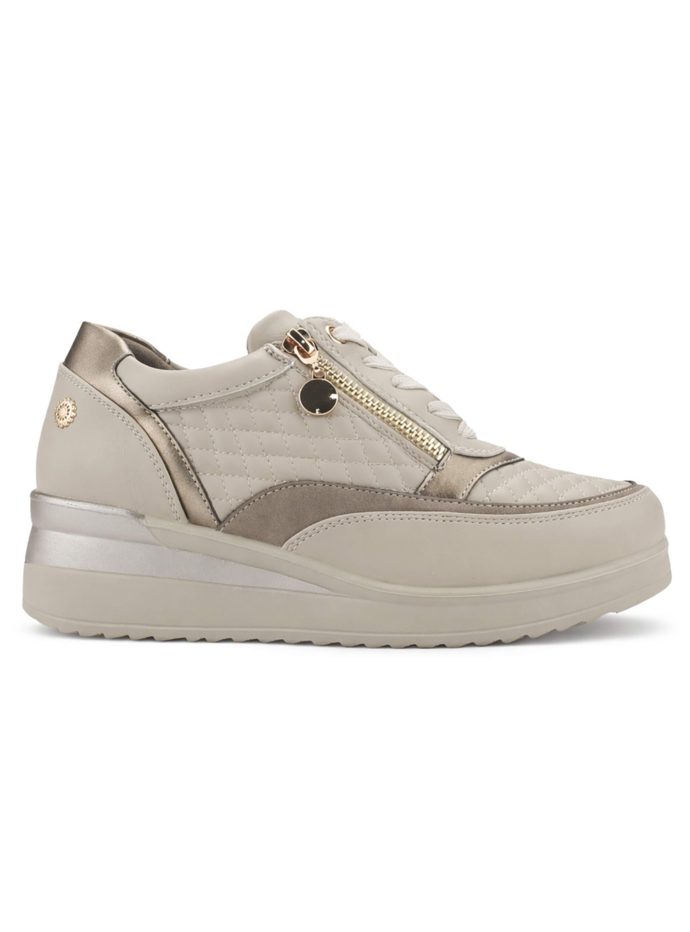 Zapatilla Beige Mujer Urbano Chalada Danay-0