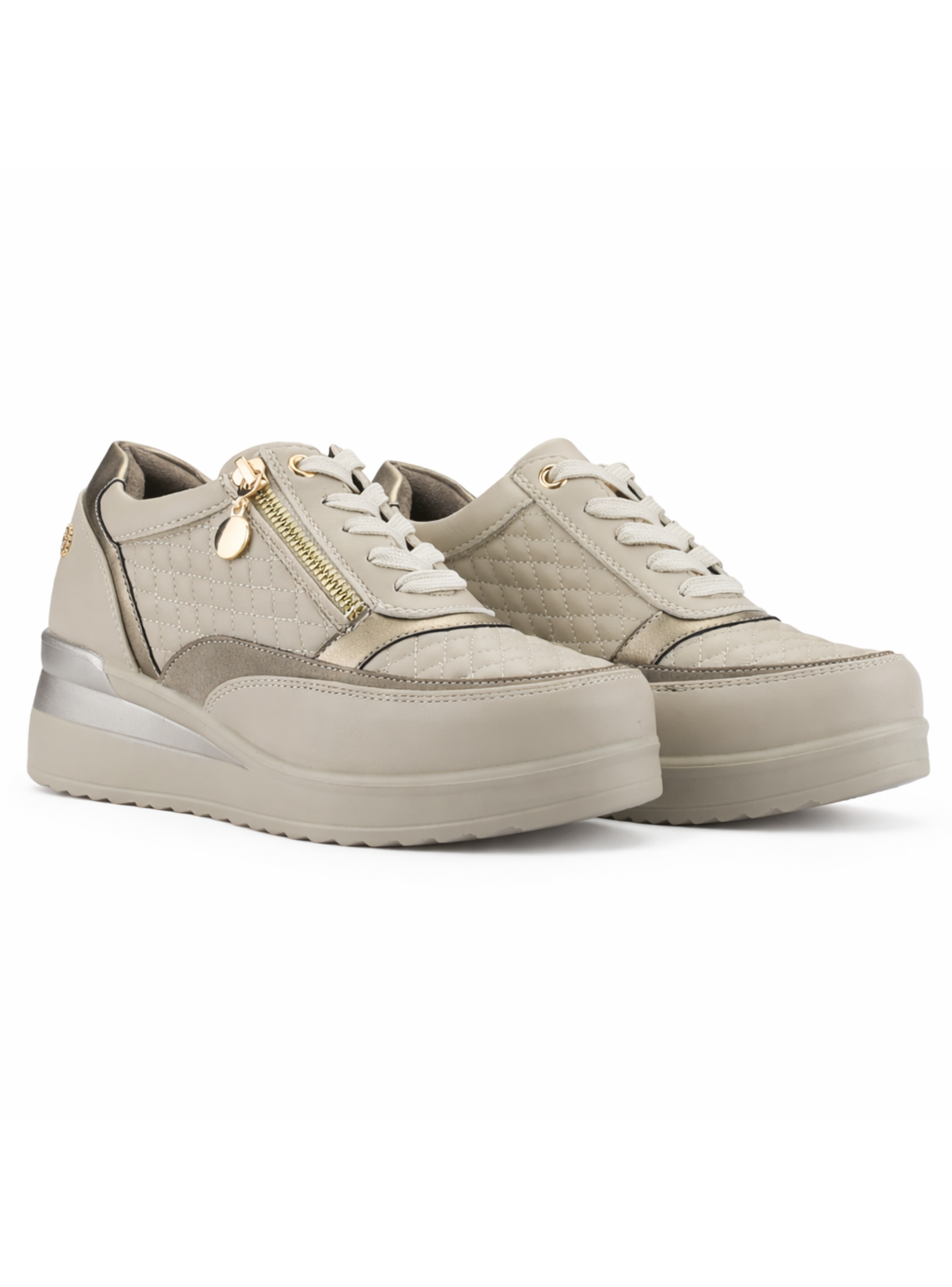 Zapatilla Beige Mujer Urbano Chalada Danay-4
