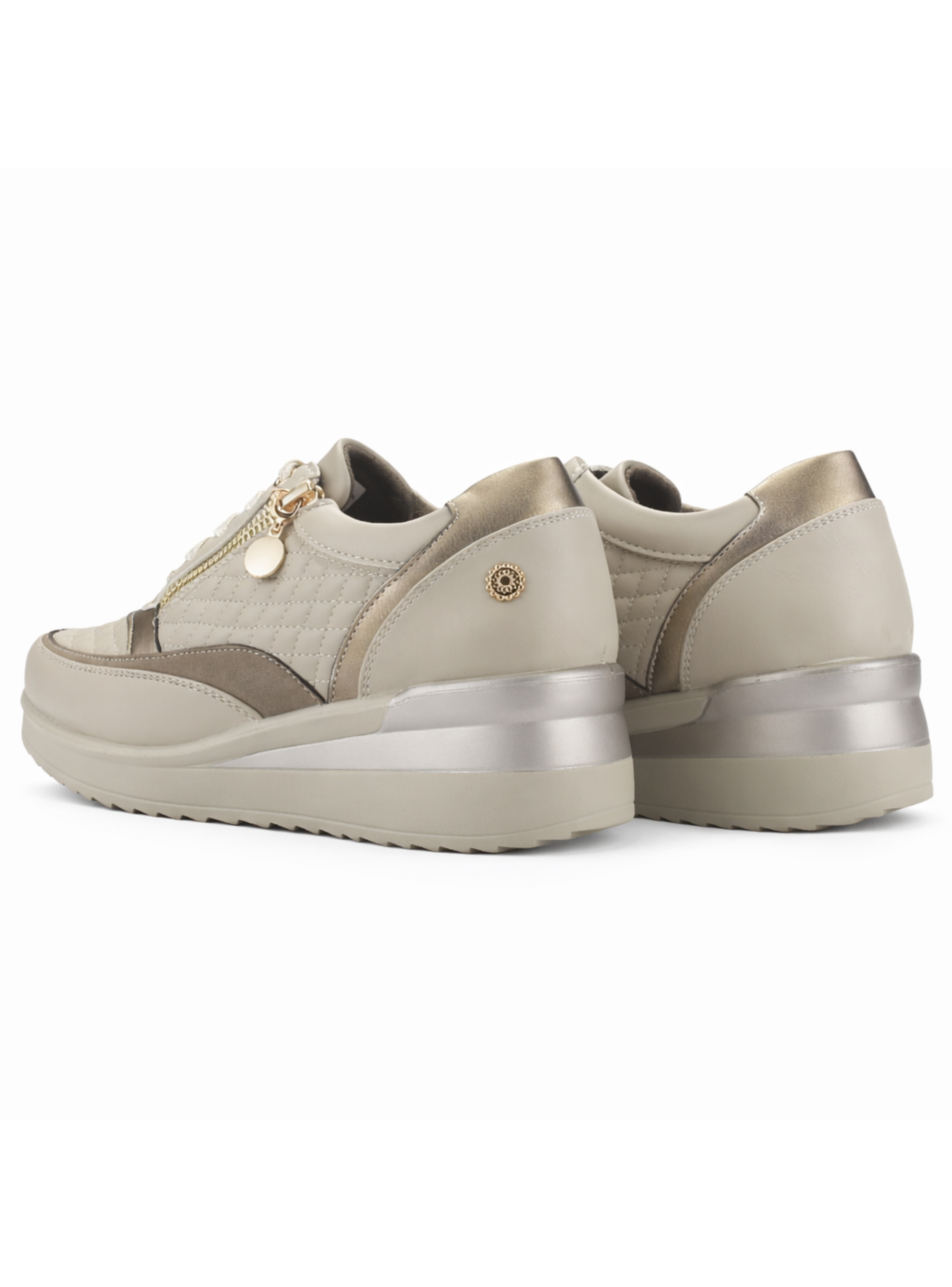 Zapatilla Beige Mujer Urbano Chalada Danay-5