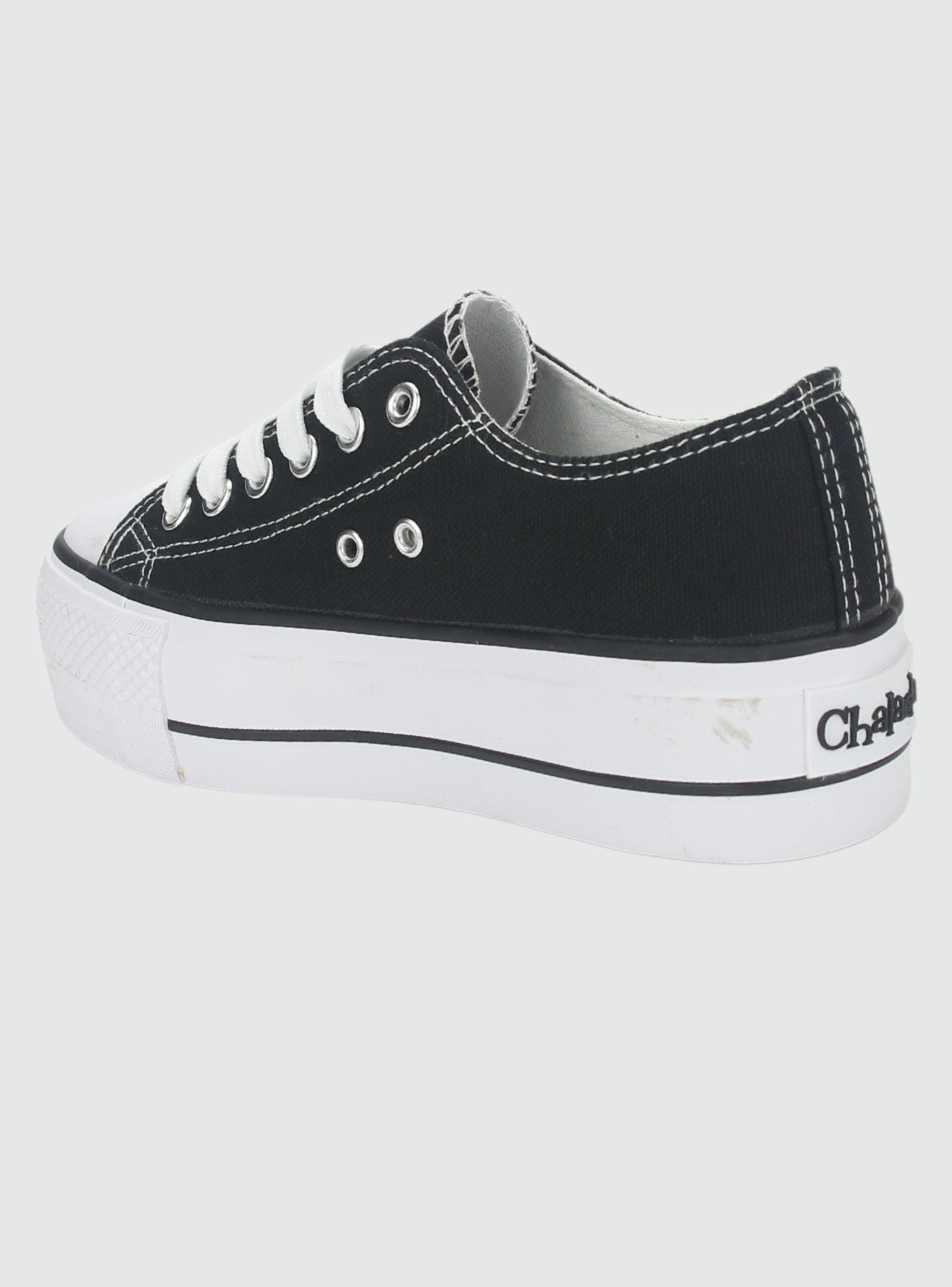 Zapatilla Chalada Mujer Cruni-1 Negro Casual-3