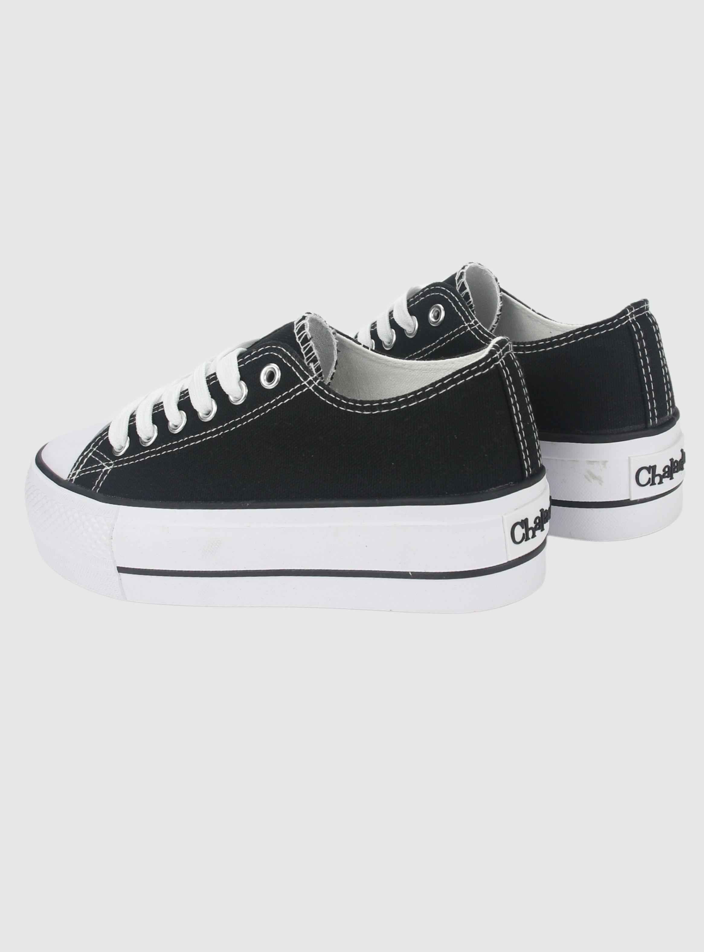 Zapatilla Chalada Mujer Cruni-1 Negro Casual-5