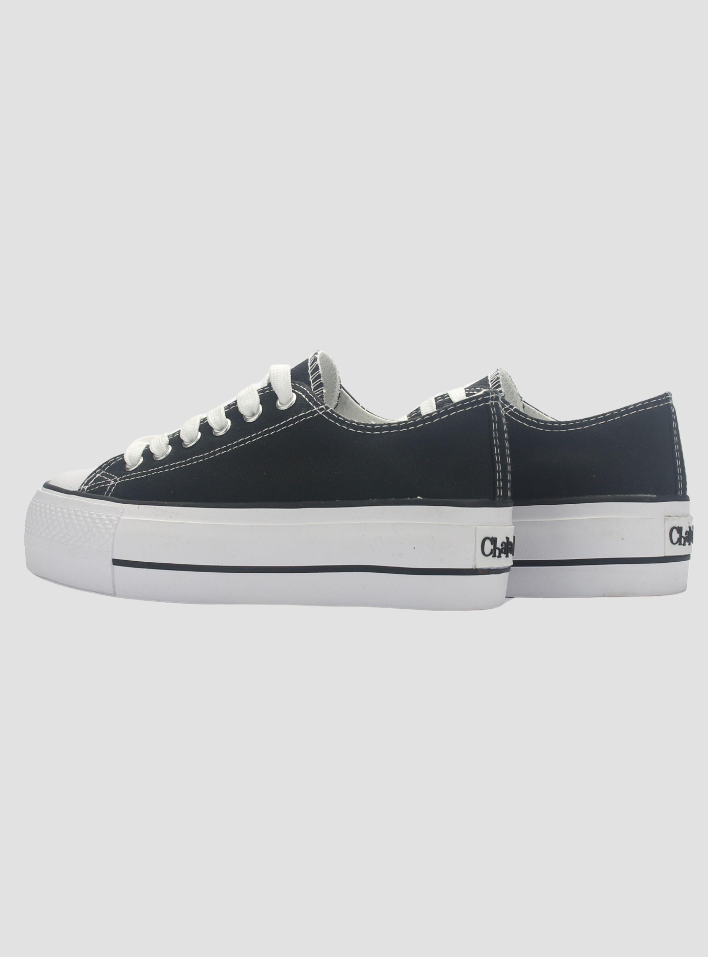 Zapatilla Chalada Mujer Cruni-1 Negro Casual-5