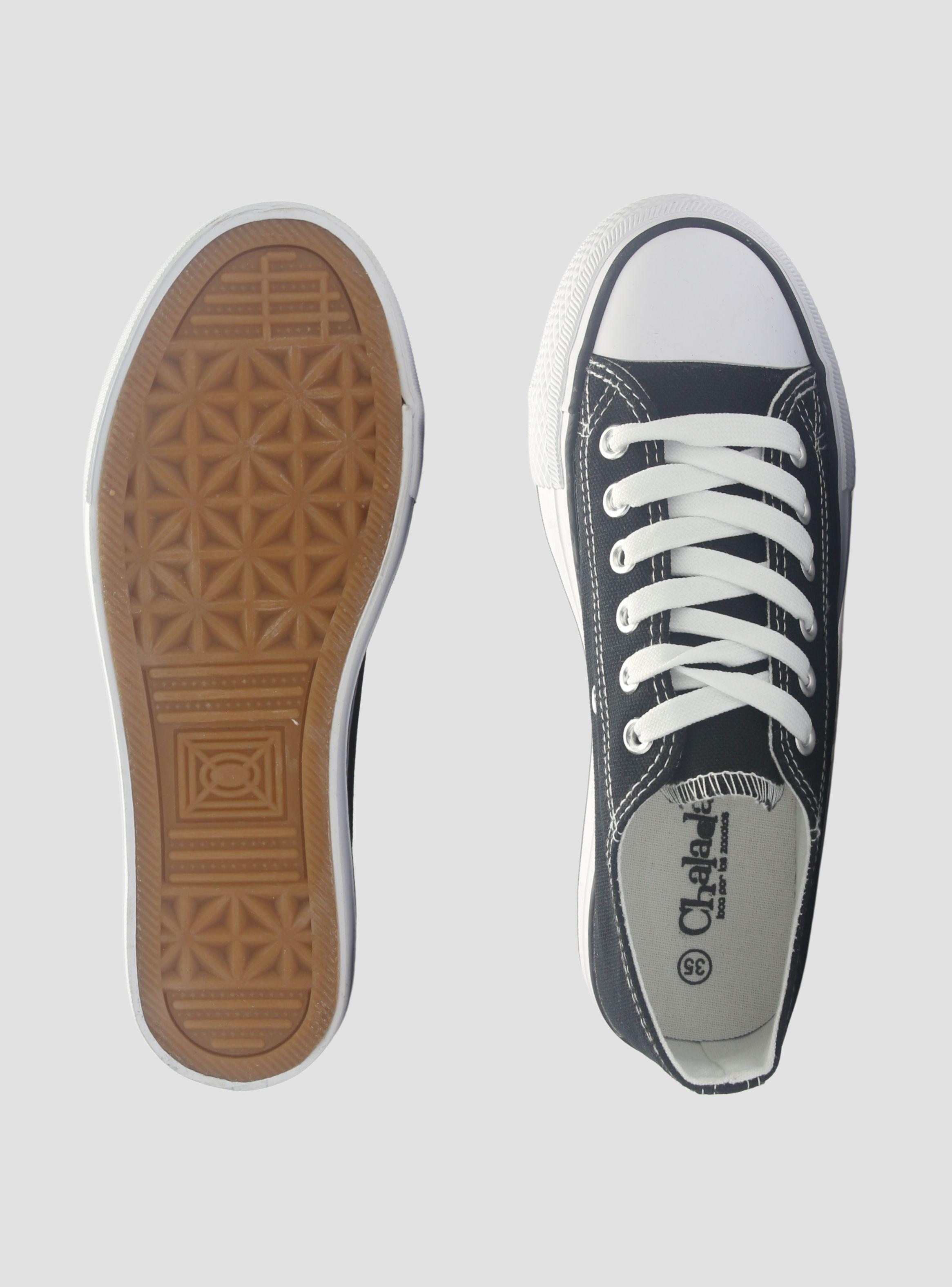 Zapatilla Chalada Mujer Cruni-1 Negro Casual-6