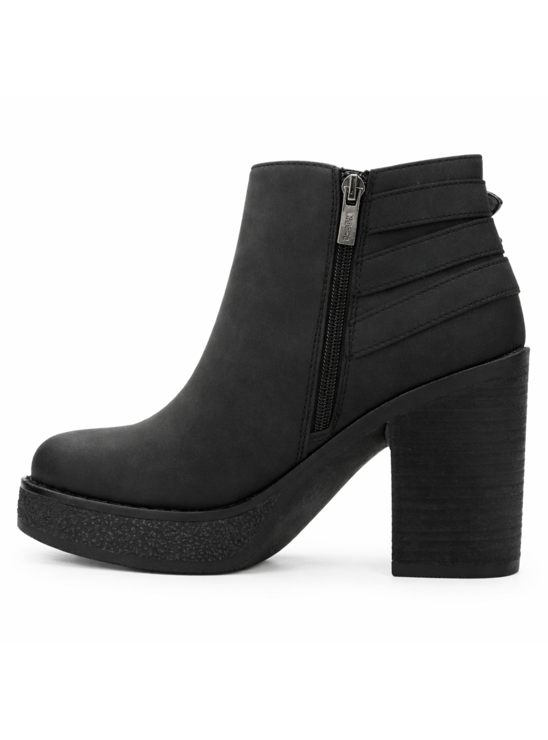 Botin Negro Mujer Casual Chalada Ella N-1