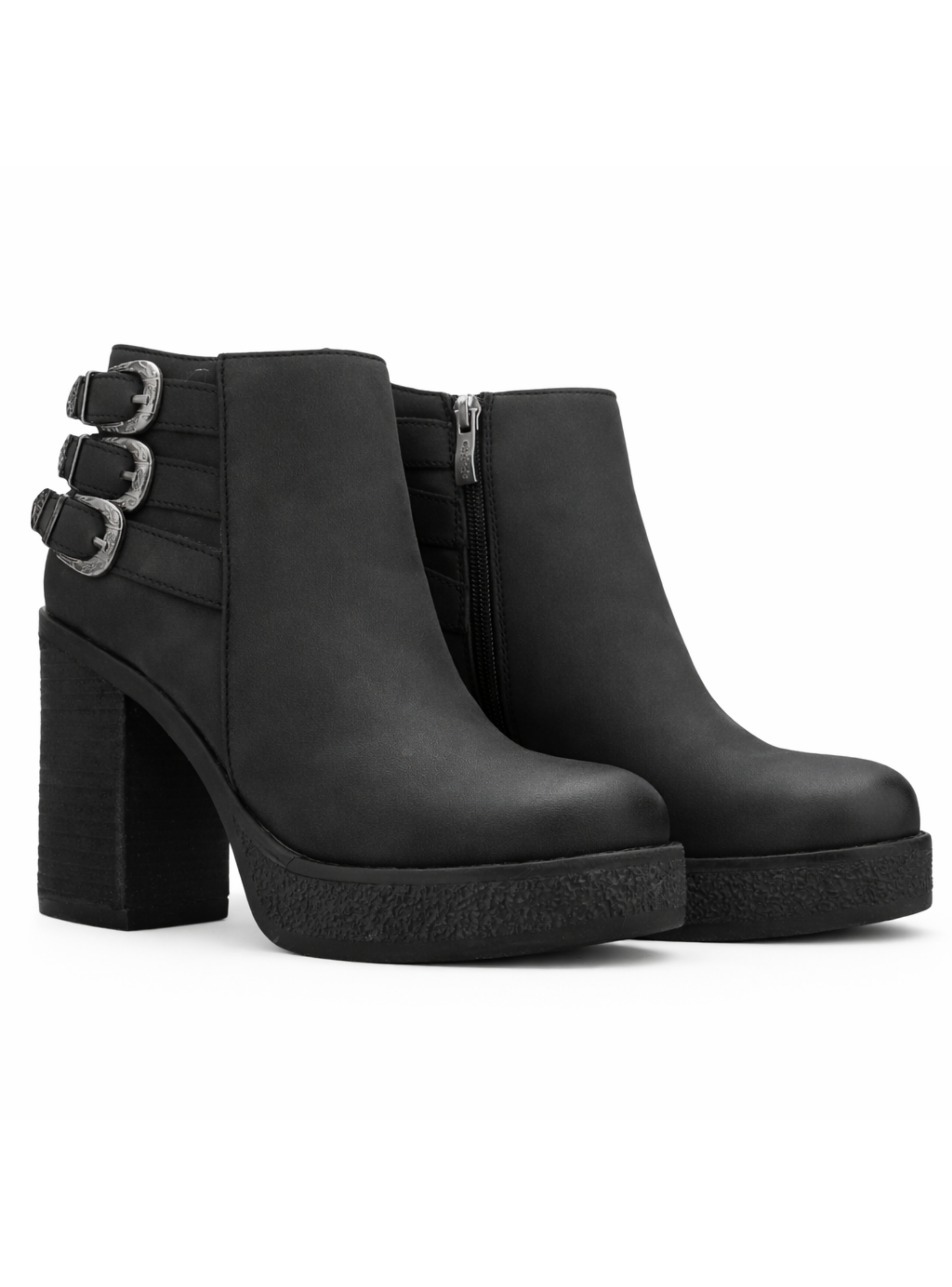 Botin Negro Mujer Casual Chalada Ella N-4