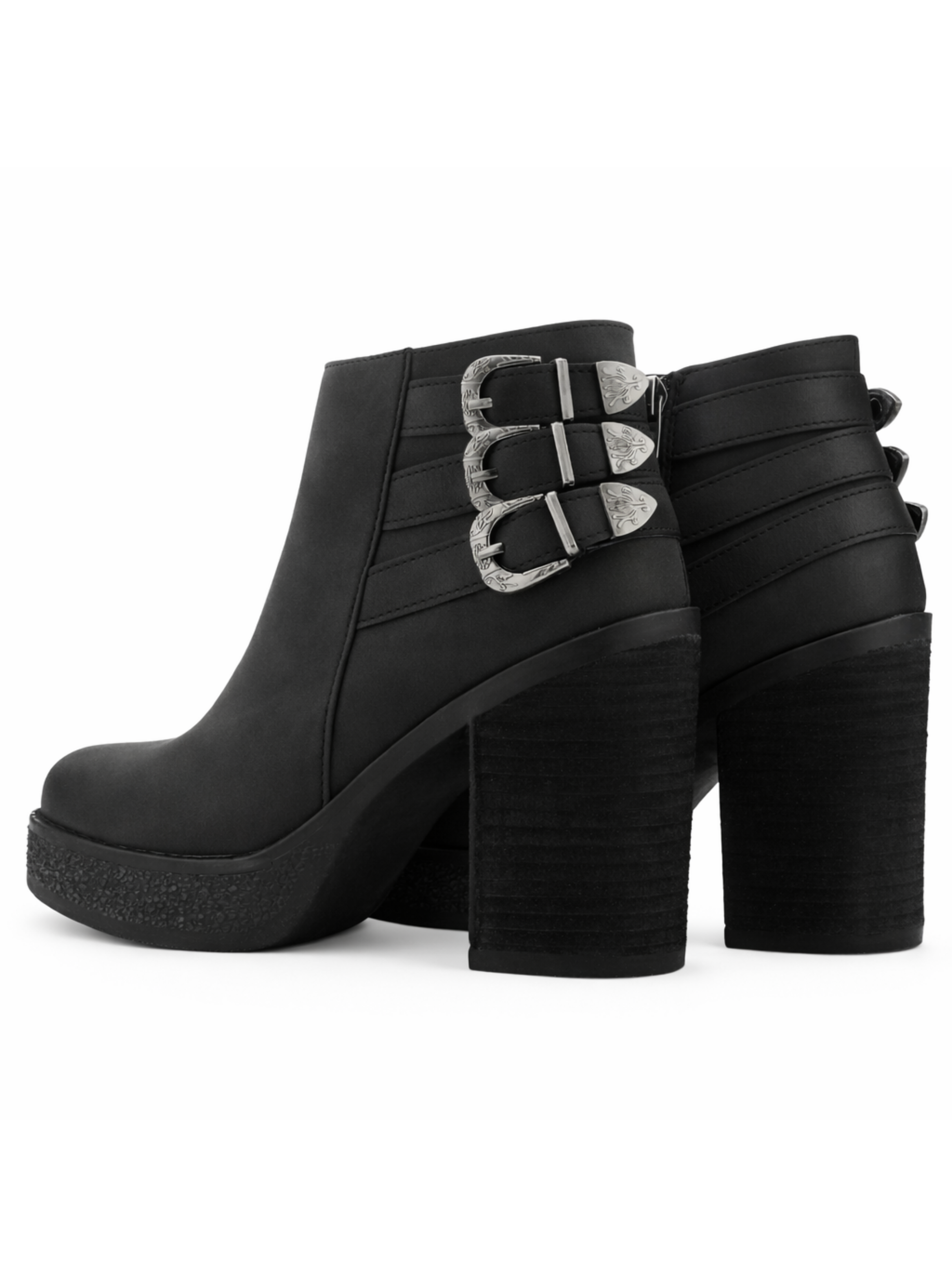 Botin Negro Mujer Casual Chalada Ella N-5