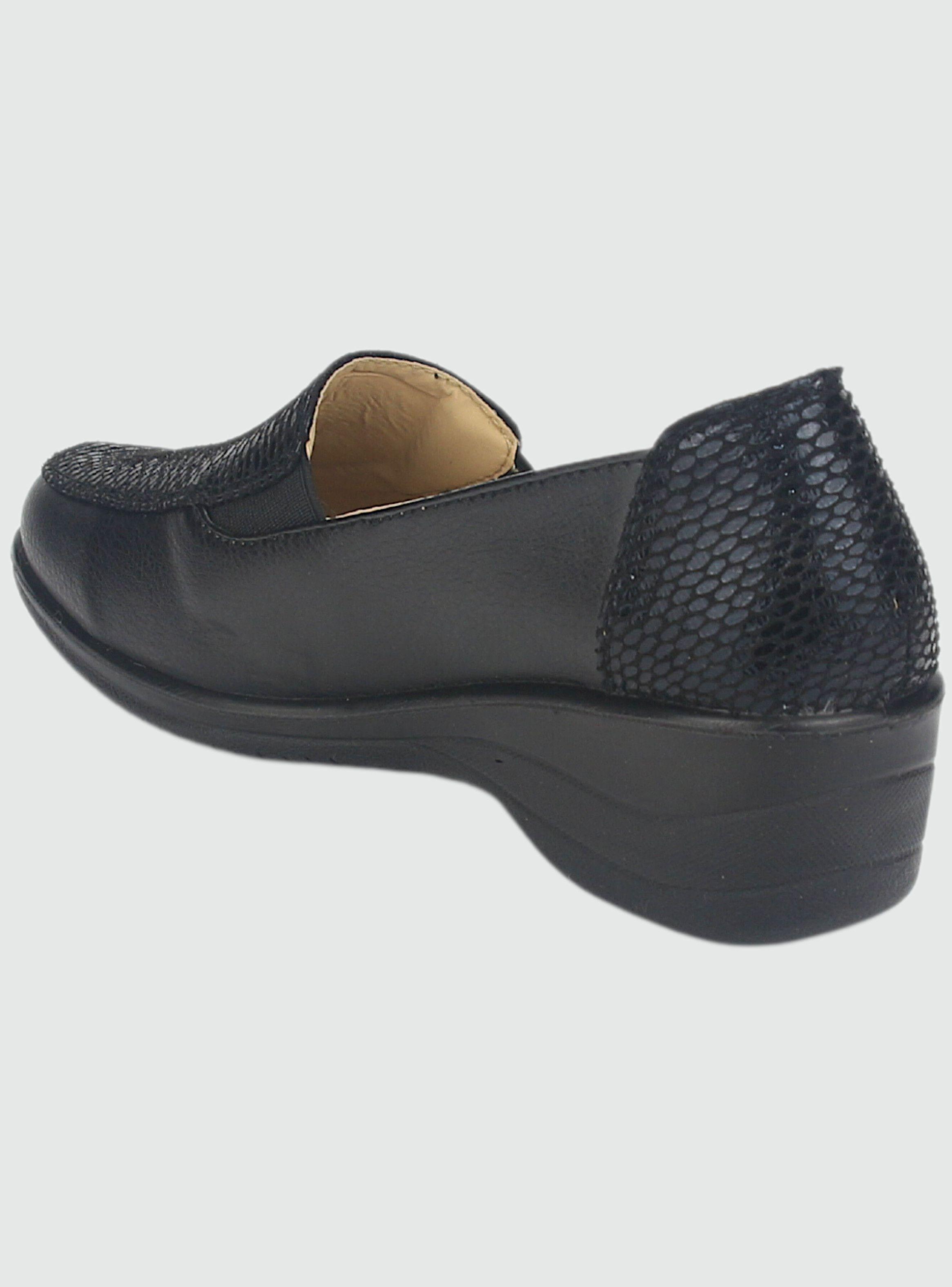 Zapato Chalada Mujer Oscar-1 Negro Comfort-3