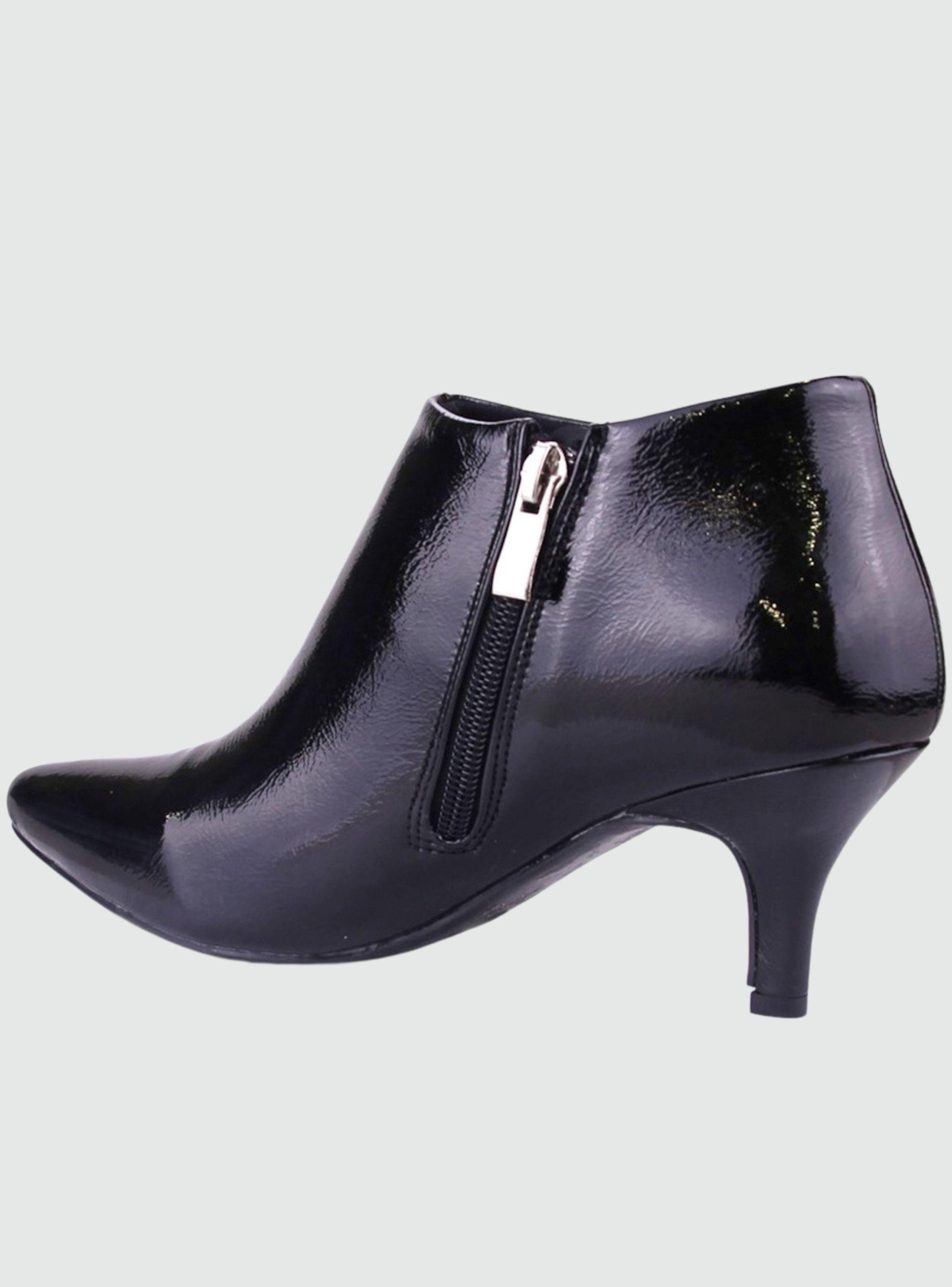Botin Chalada Mujer Plos-33 Negro Moda-1