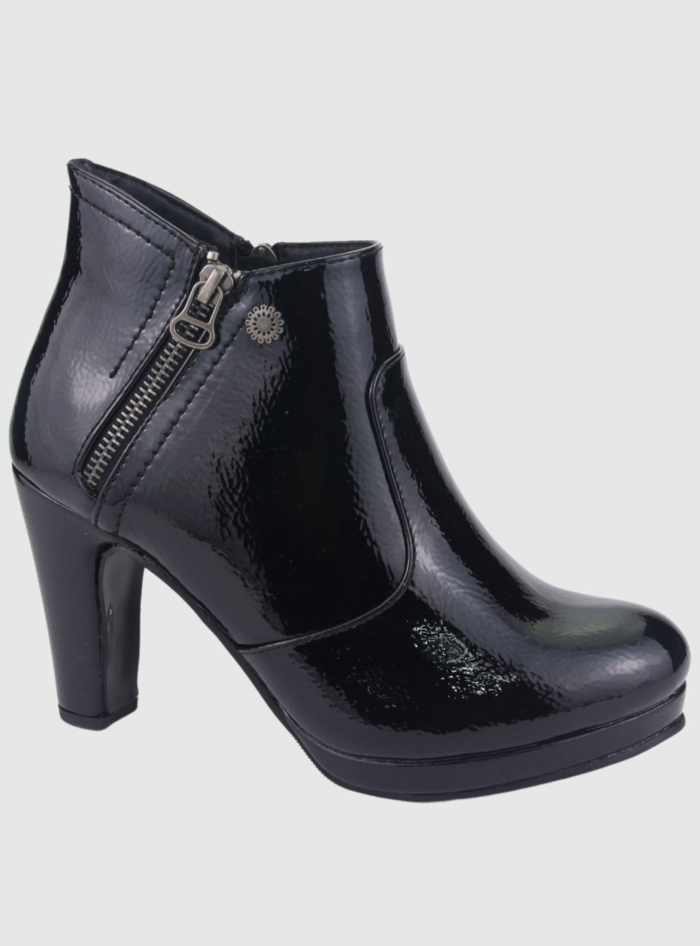 Botin Chalada Mujer Bambina-13 Negro Casual-3