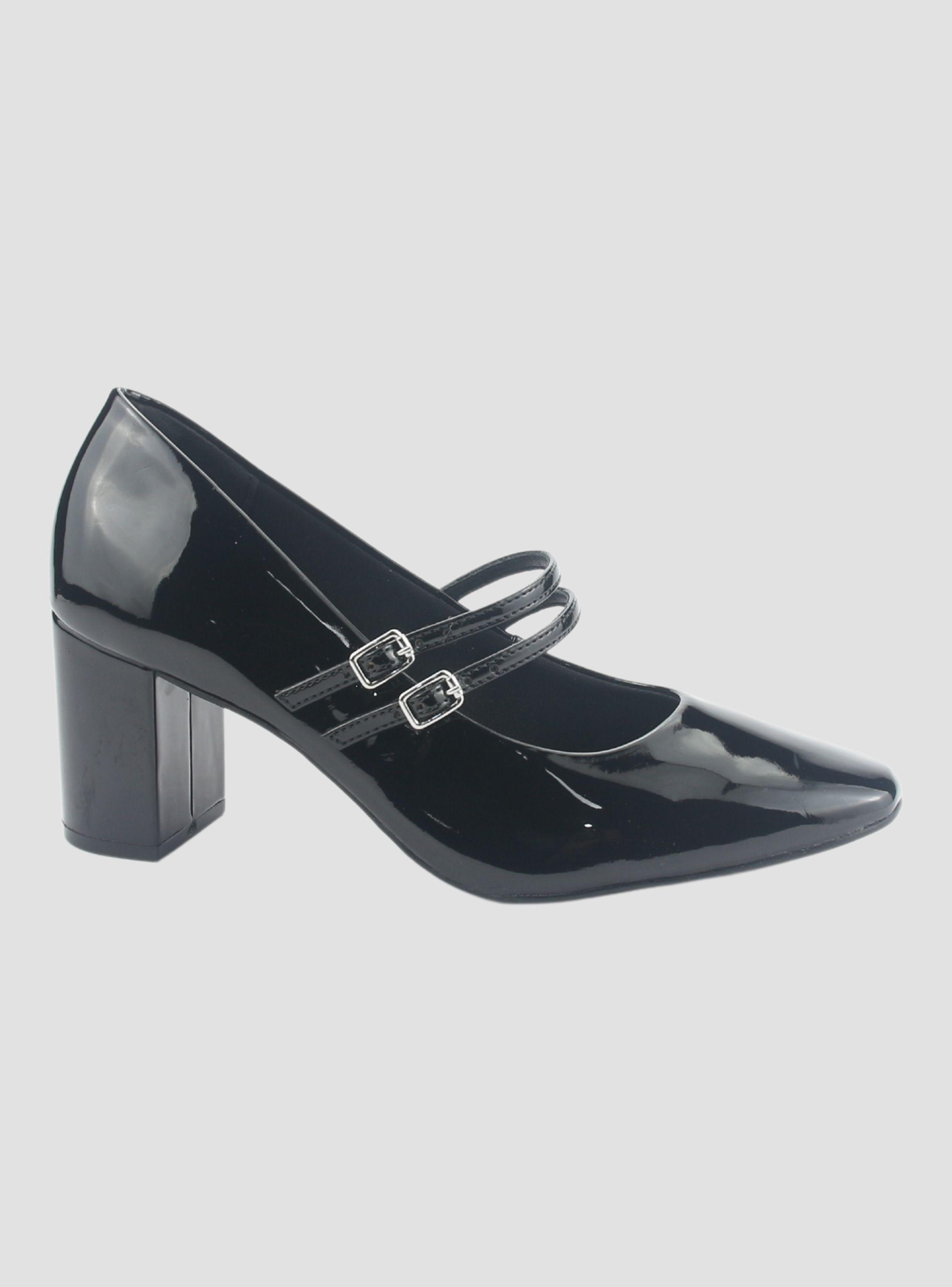 Zapato Via Marte Mujer 153-001-01 Negro Casual-0