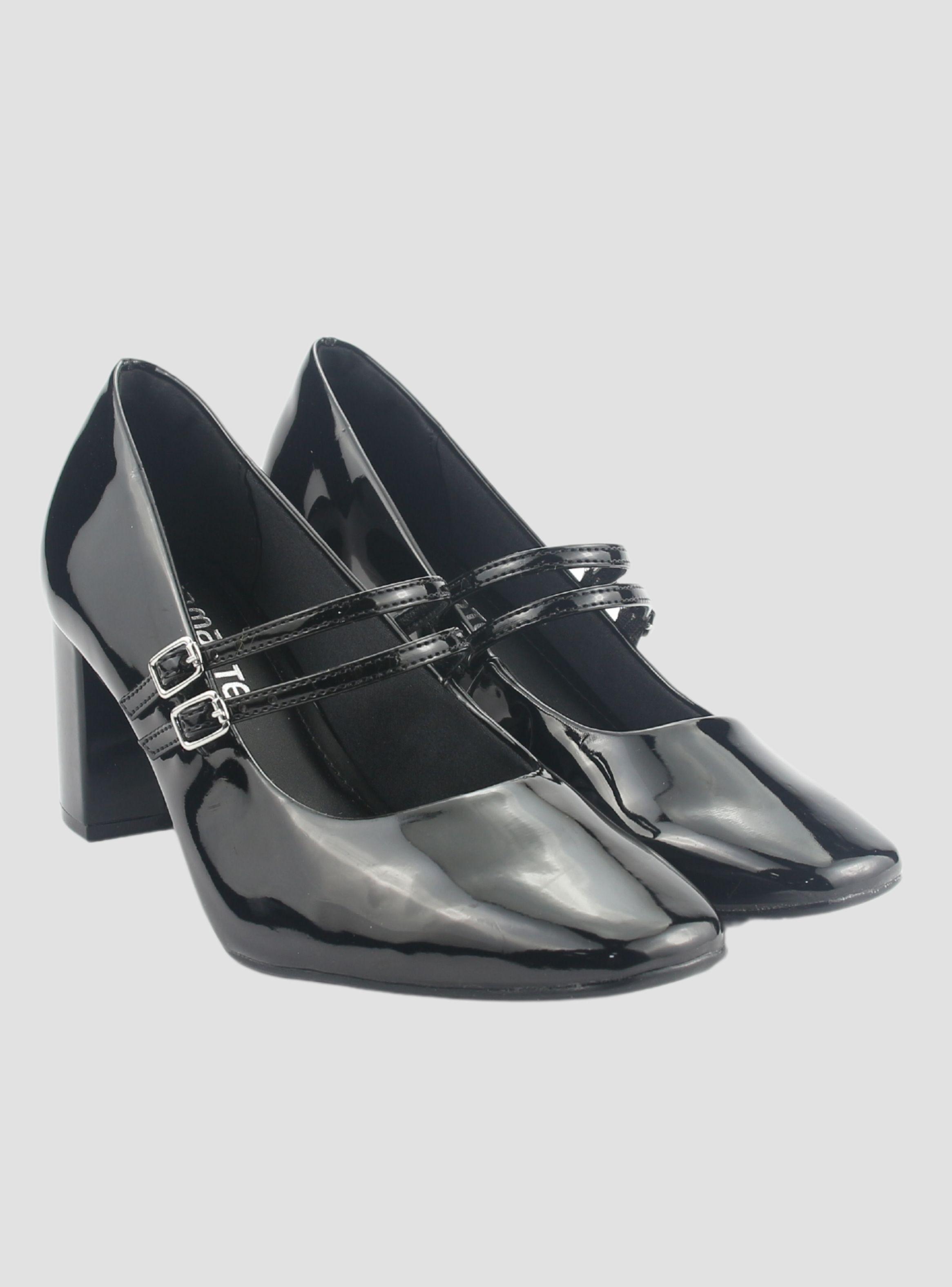 Zapato Via Marte Mujer 153-001-01 Negro Casual-4
