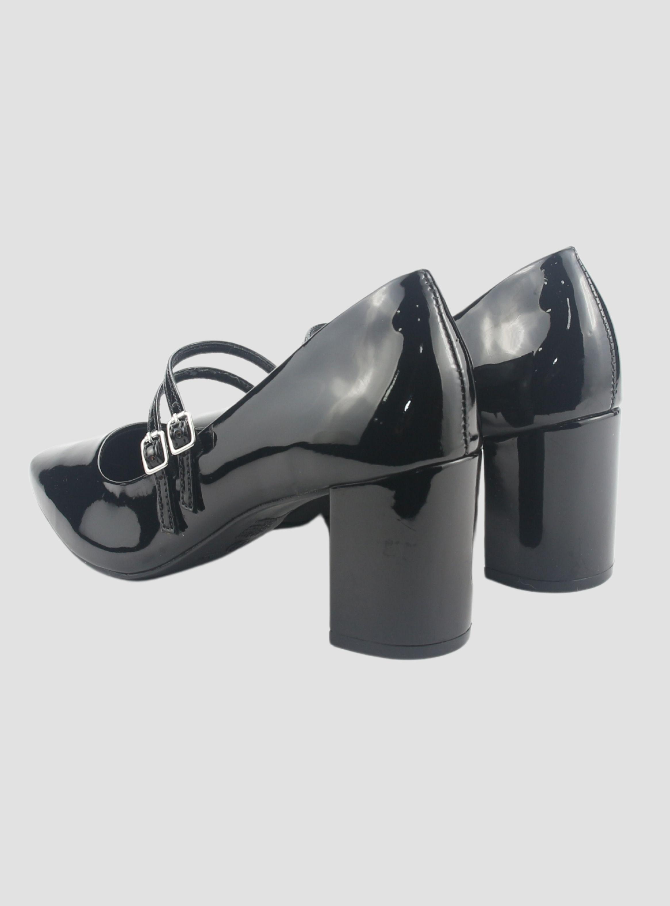 Zapato Via Marte Mujer 153-001-01 Negro Casual-5