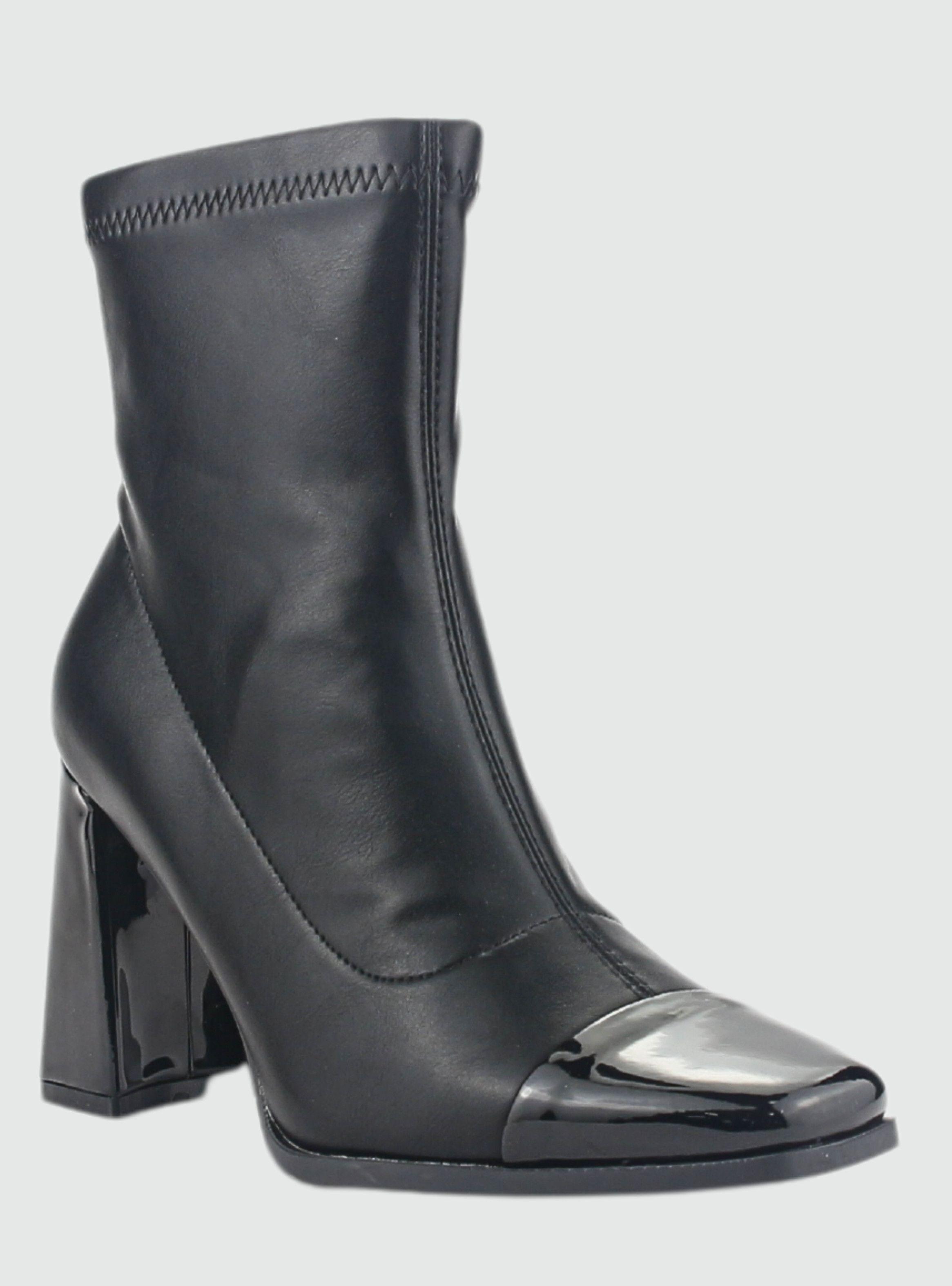Botin Chalada Mujer Ducco-2 Negro Casual-3