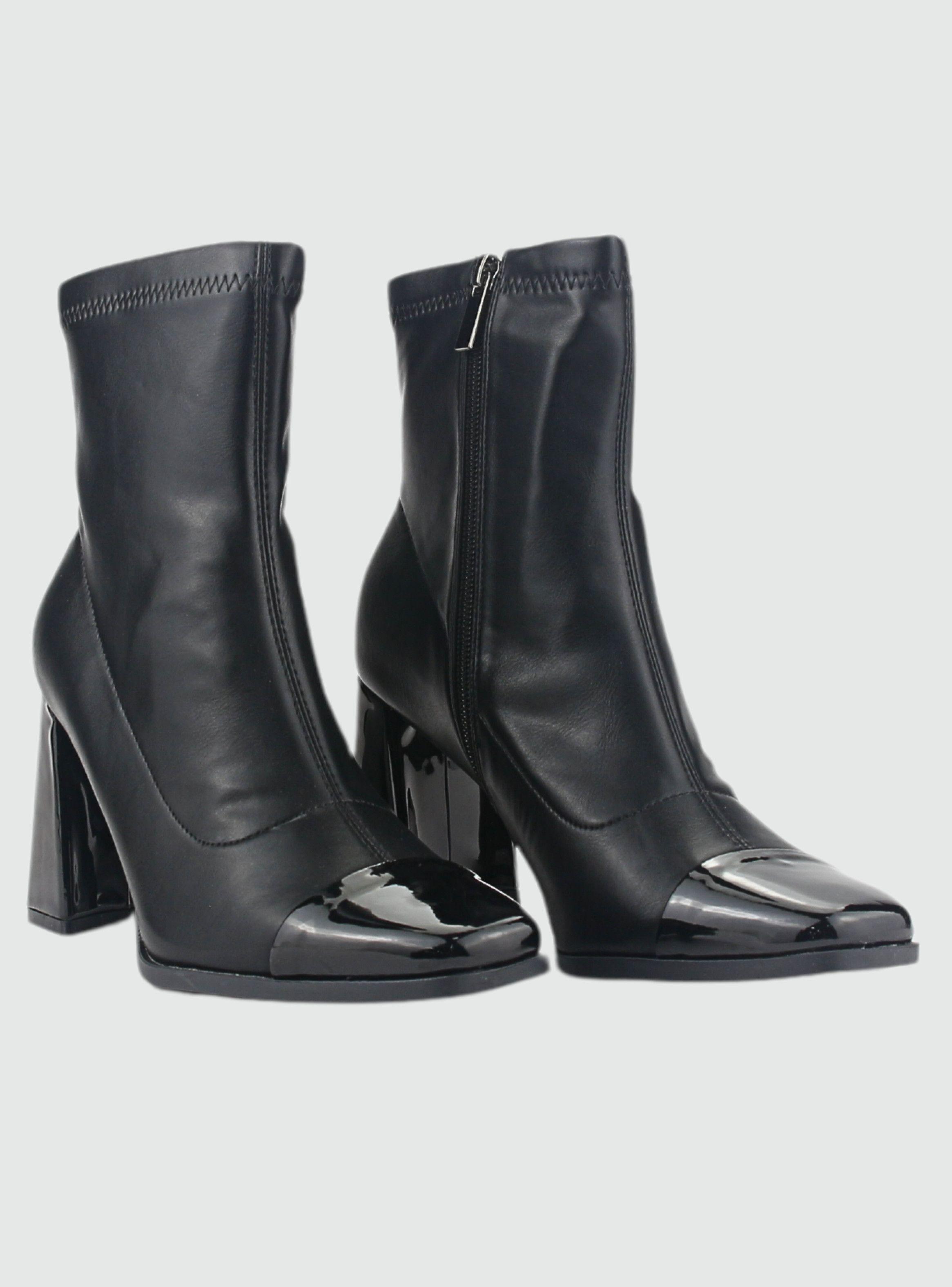 Botin Chalada Mujer Ducco-2 Negro Casual-7
