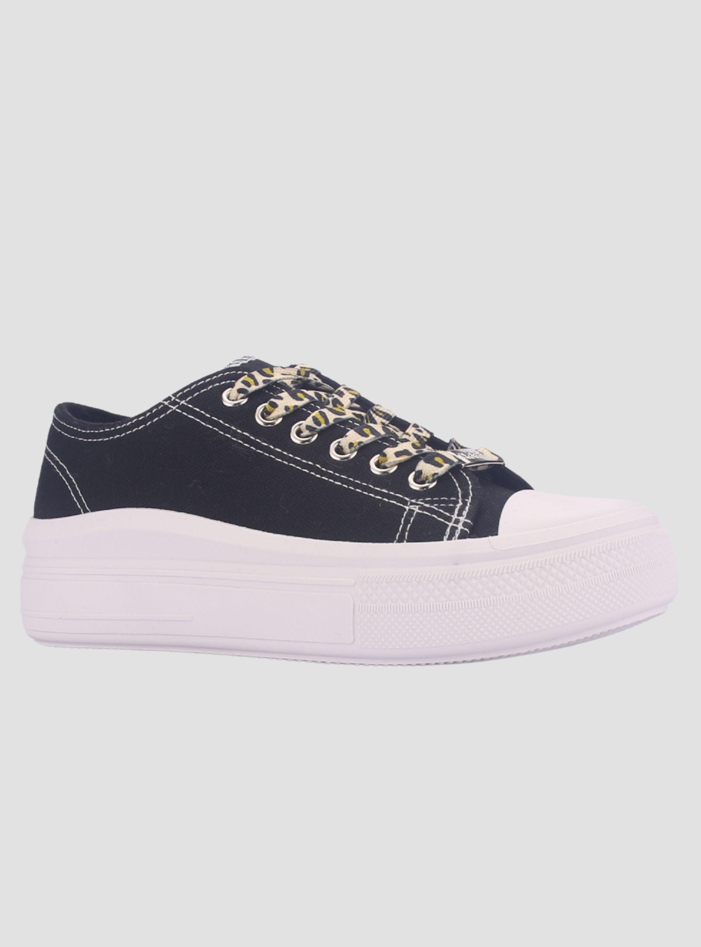 Zapatilla Mujer Chalada Clu-10 Negro Urbano-2
