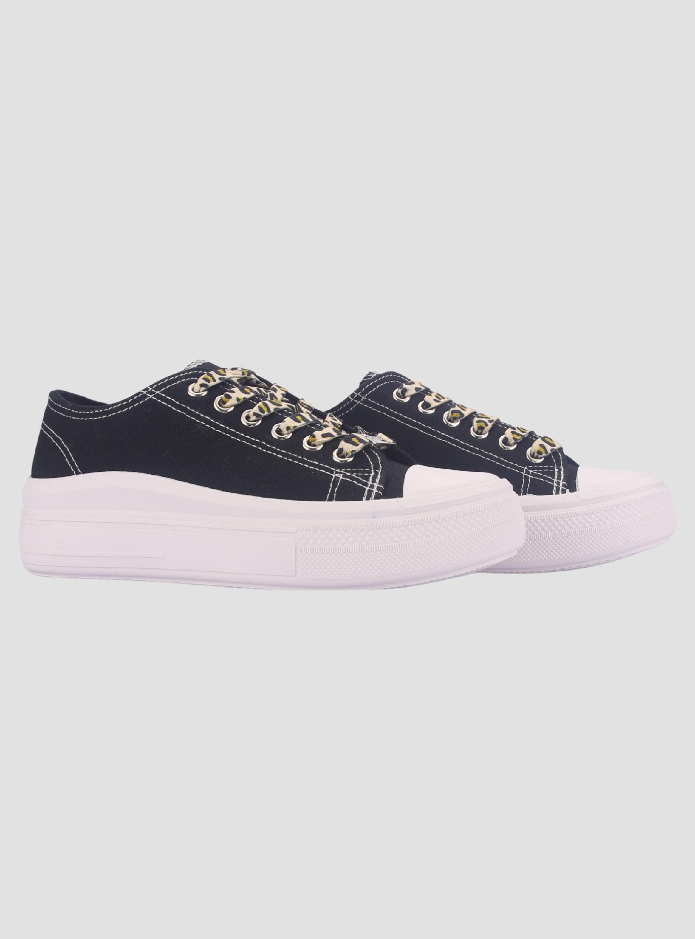 Zapatilla Mujer Chalada Clu-10 Negro Urbano-4
