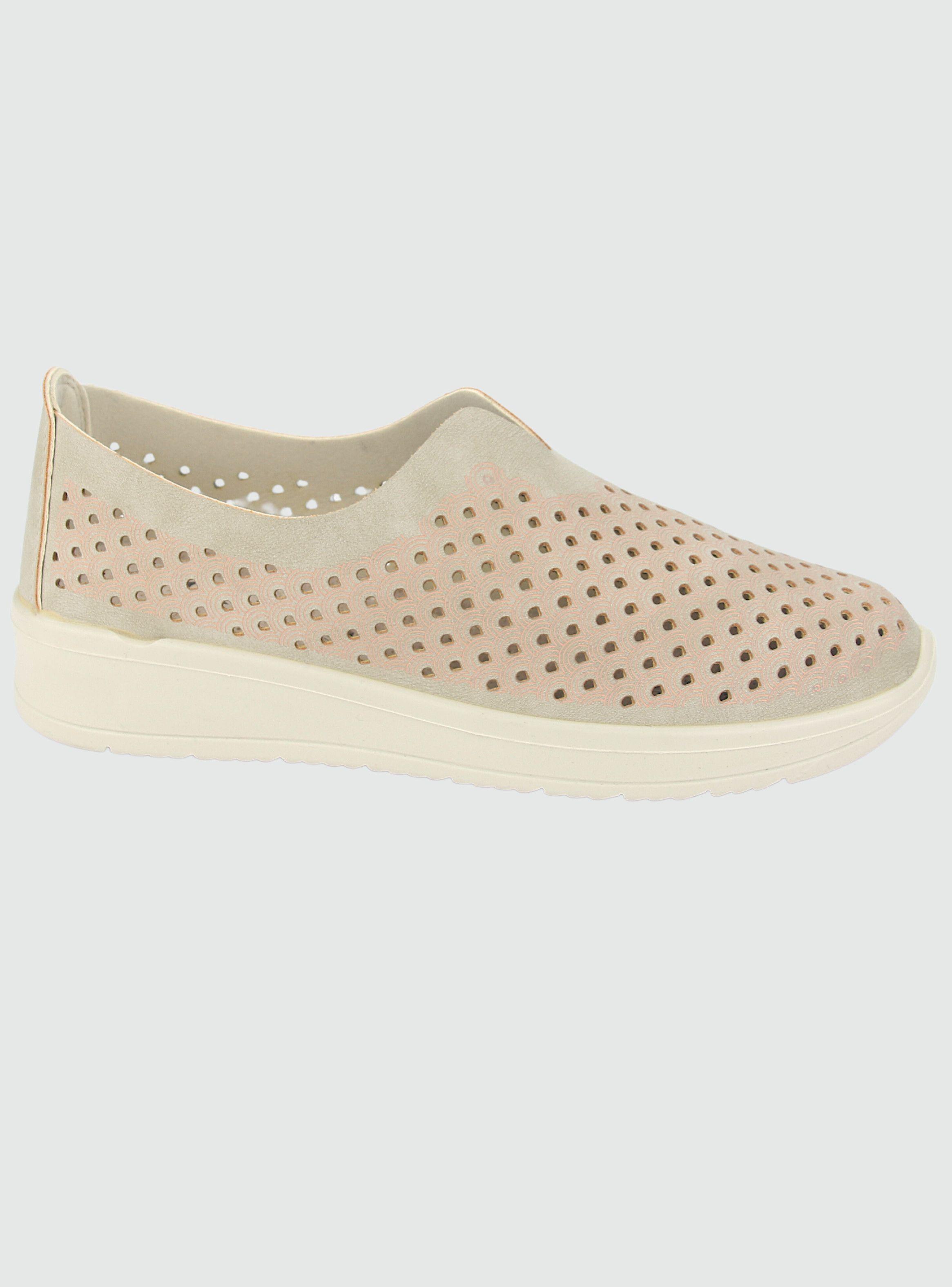 Mocasin Chalada Mujer Duster-1 Taupe Casual-0