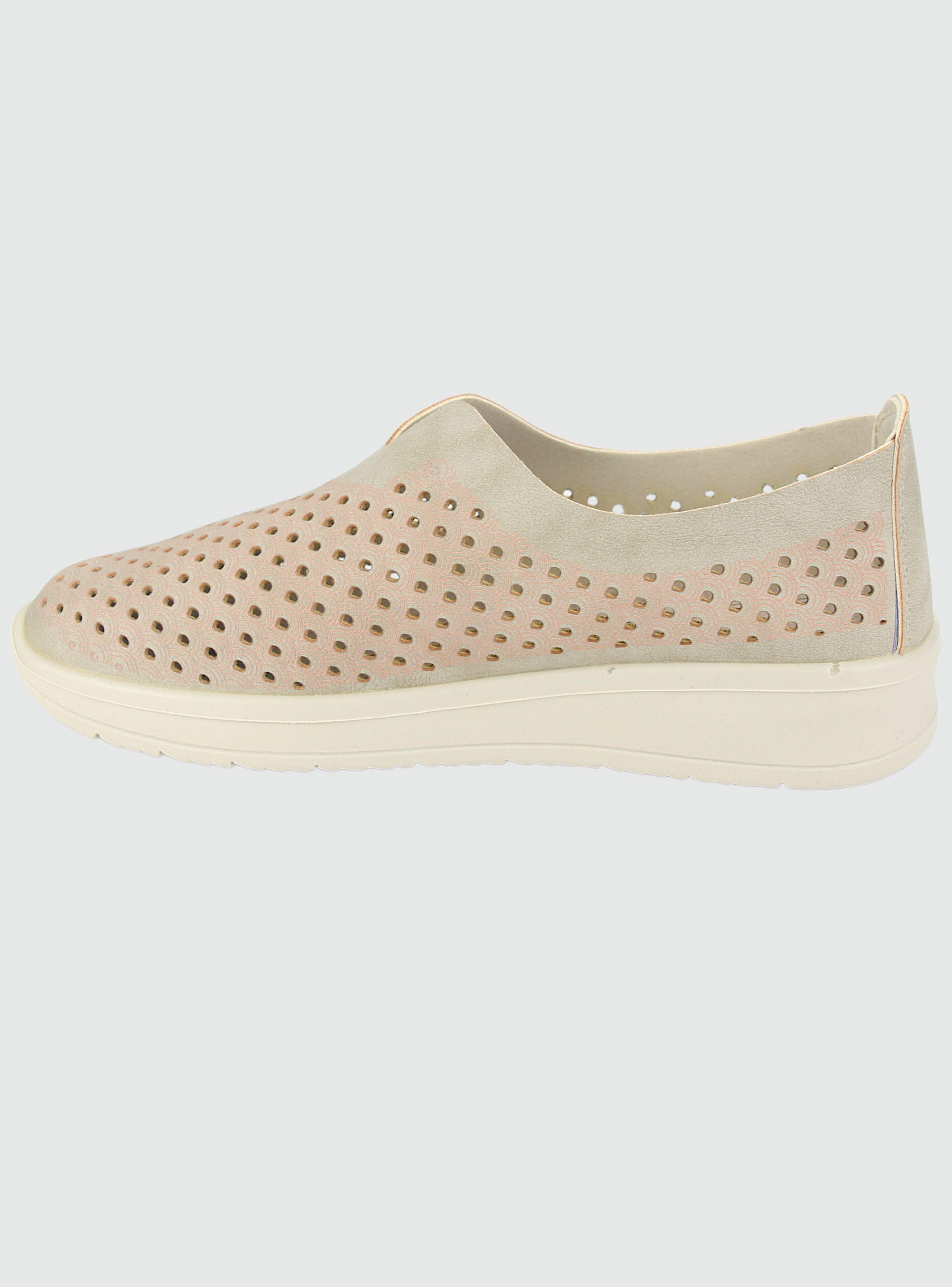 Mocasin Chalada Mujer Duster-1 Taupe Casual-1