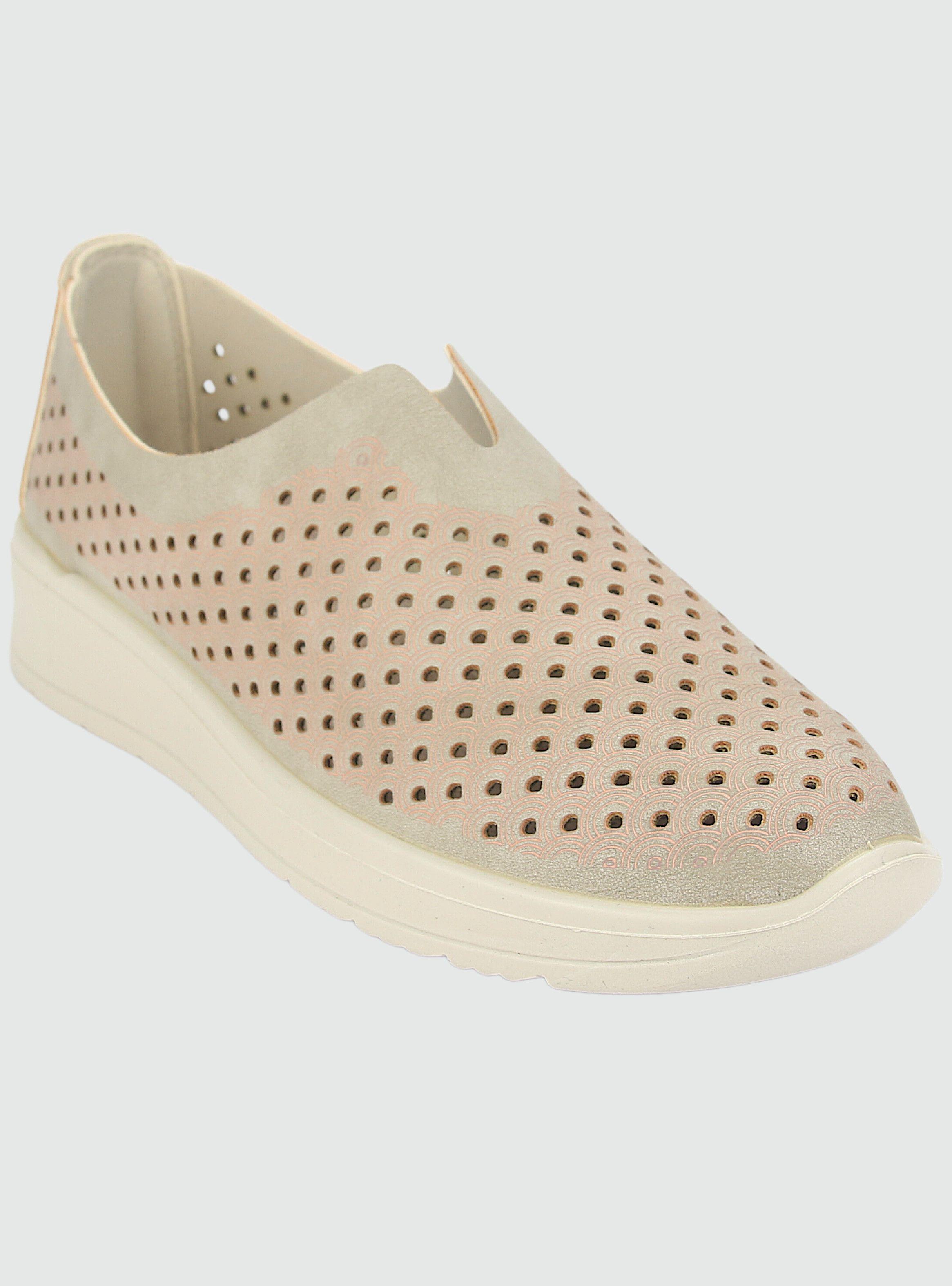 Mocasin Chalada Mujer Duster-1 Taupe Casual-2