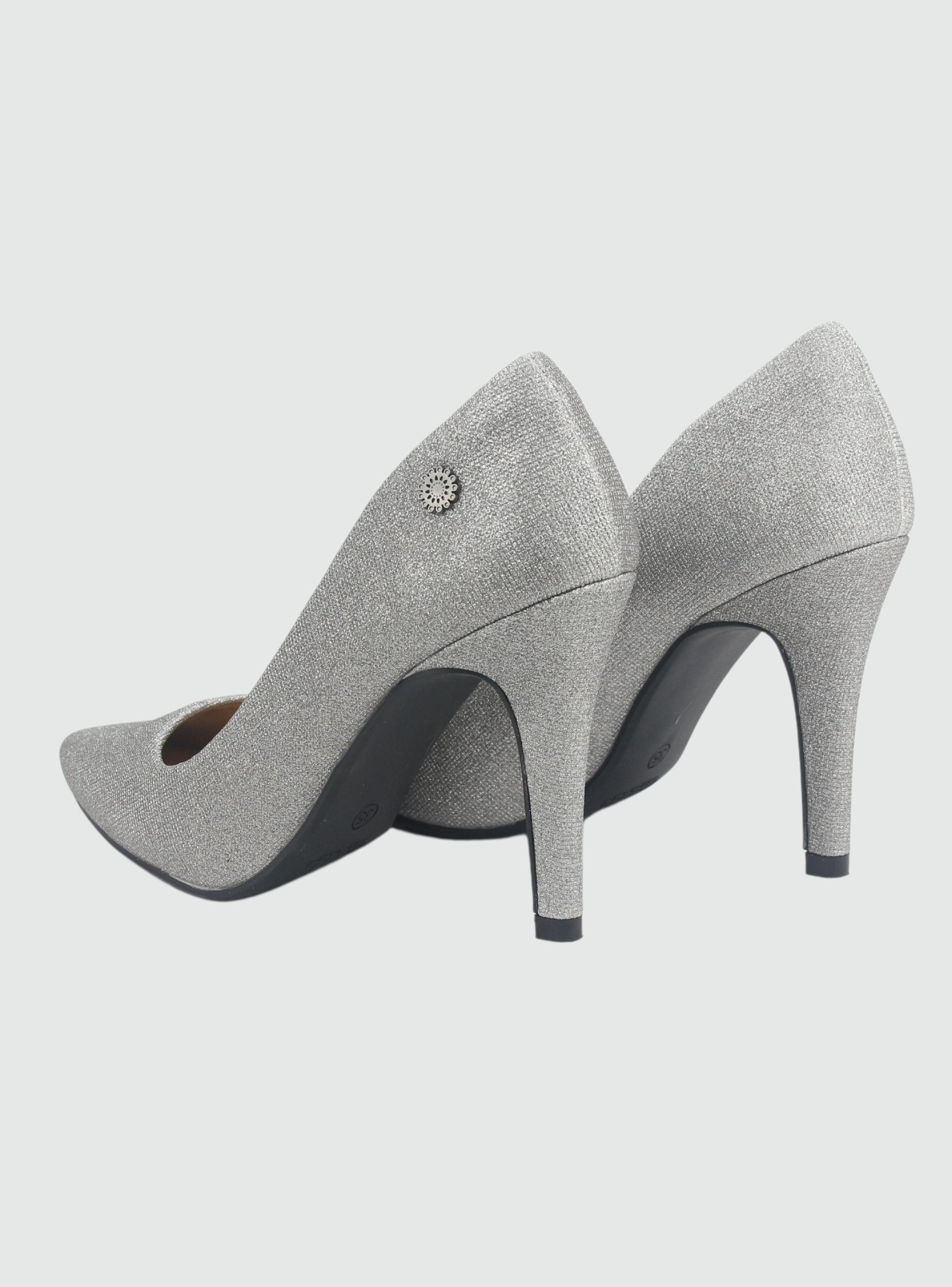 Zapato Chalada Mujer Clora-64 Plateado Casual-5