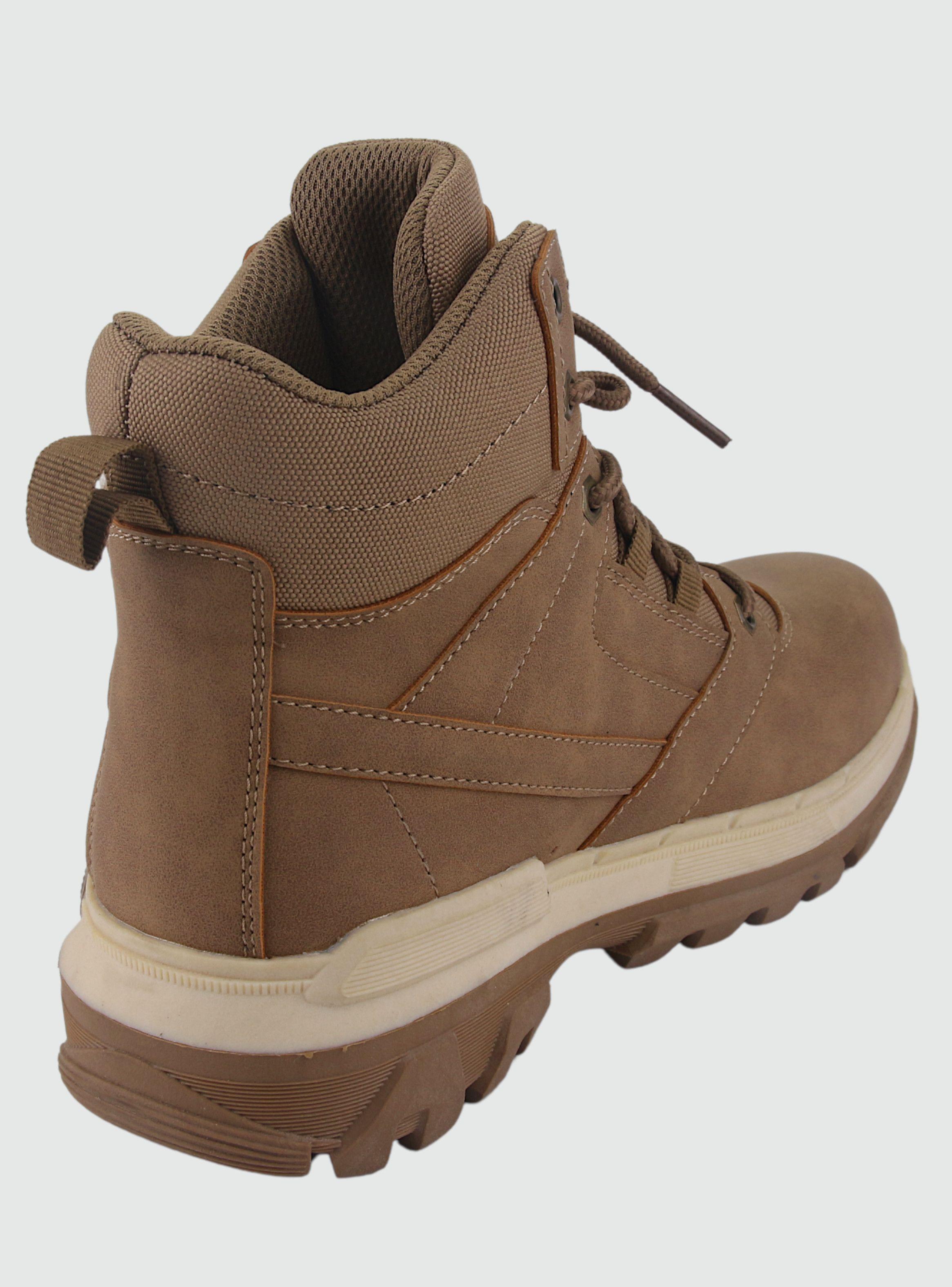 Botin Funway Mujer Drew-2 Beige Casual-3