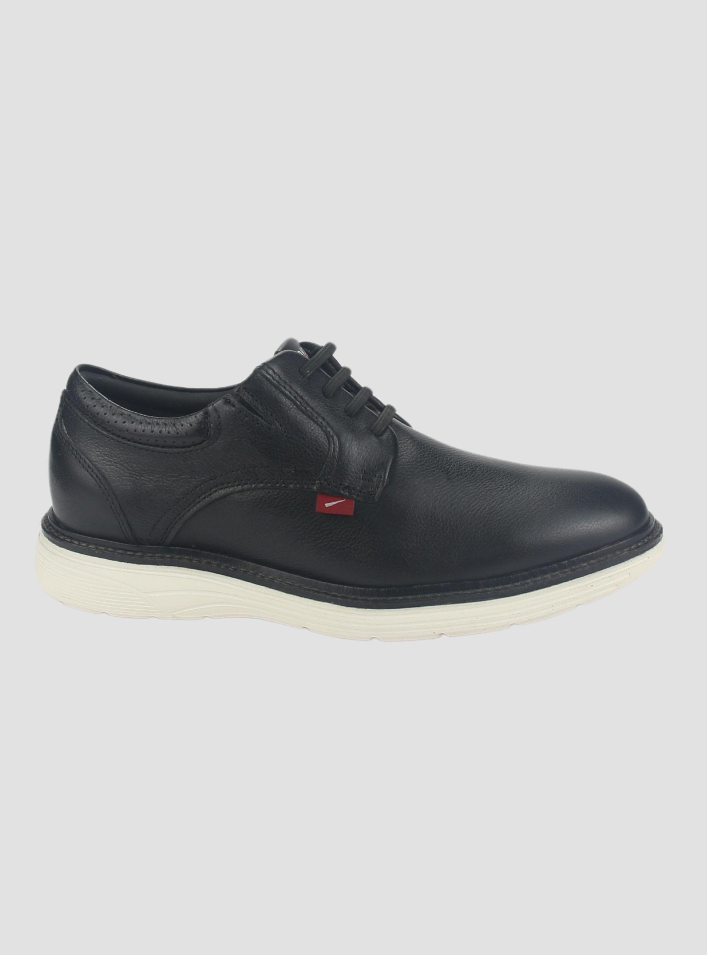 Zapato Ferracini Hombre 4565 Full Negro Matte Casual-0