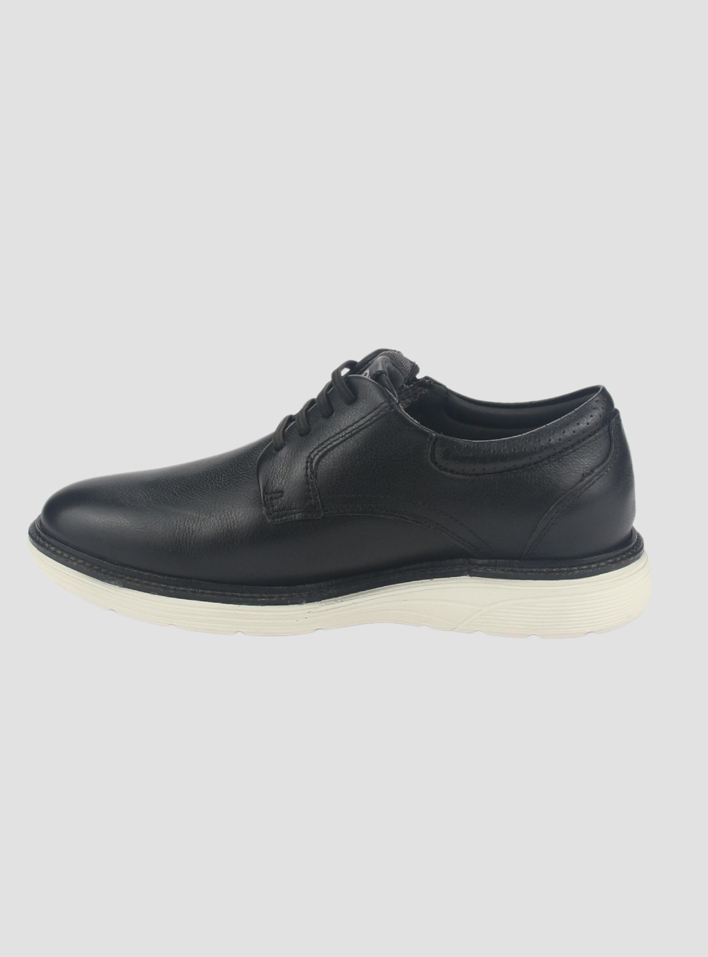 Zapato Ferracini Hombre 4565 Full Negro Matte Casual-1