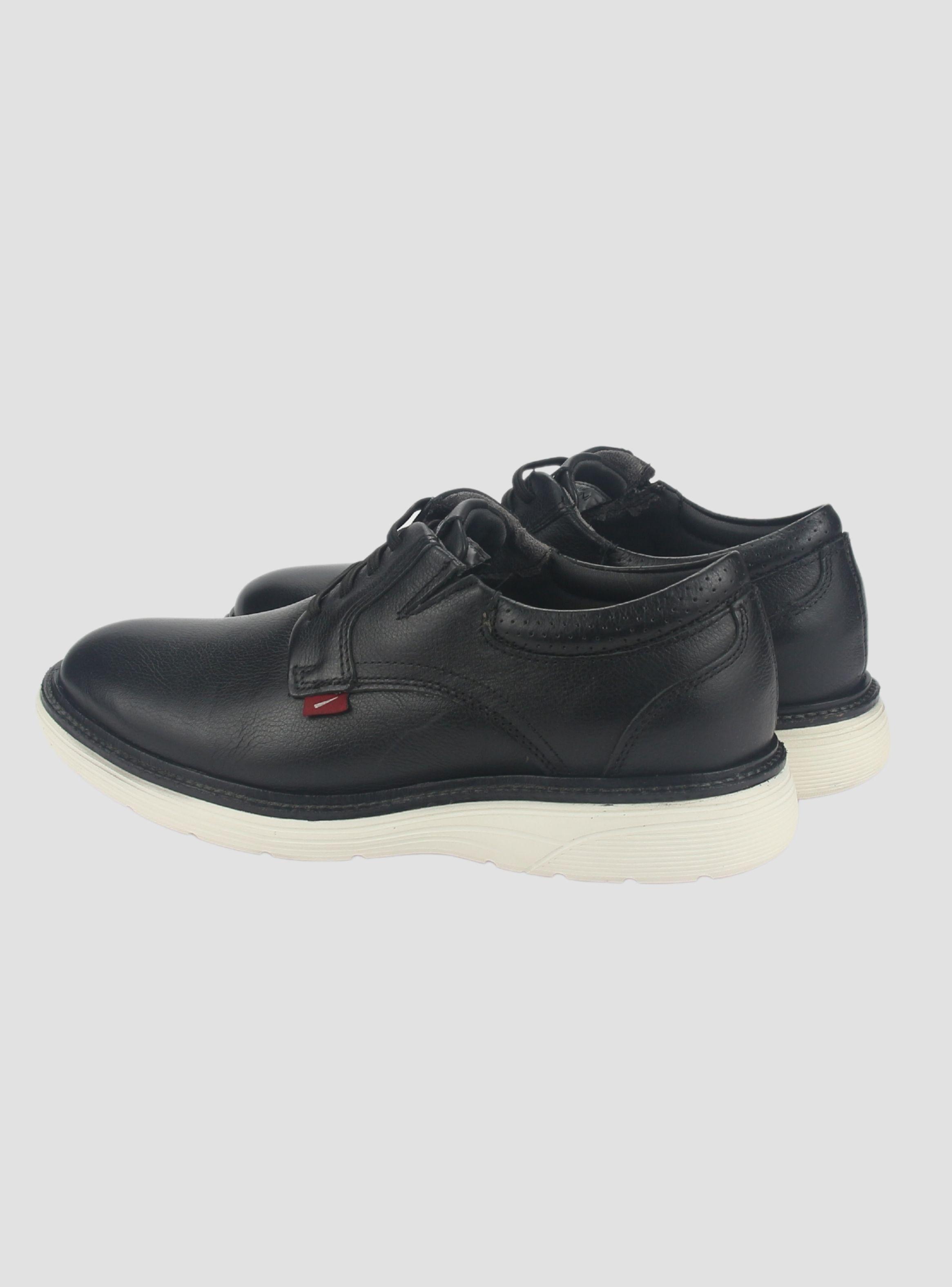 Zapato Ferracini Hombre 4565 Full Negro Matte Casual-5